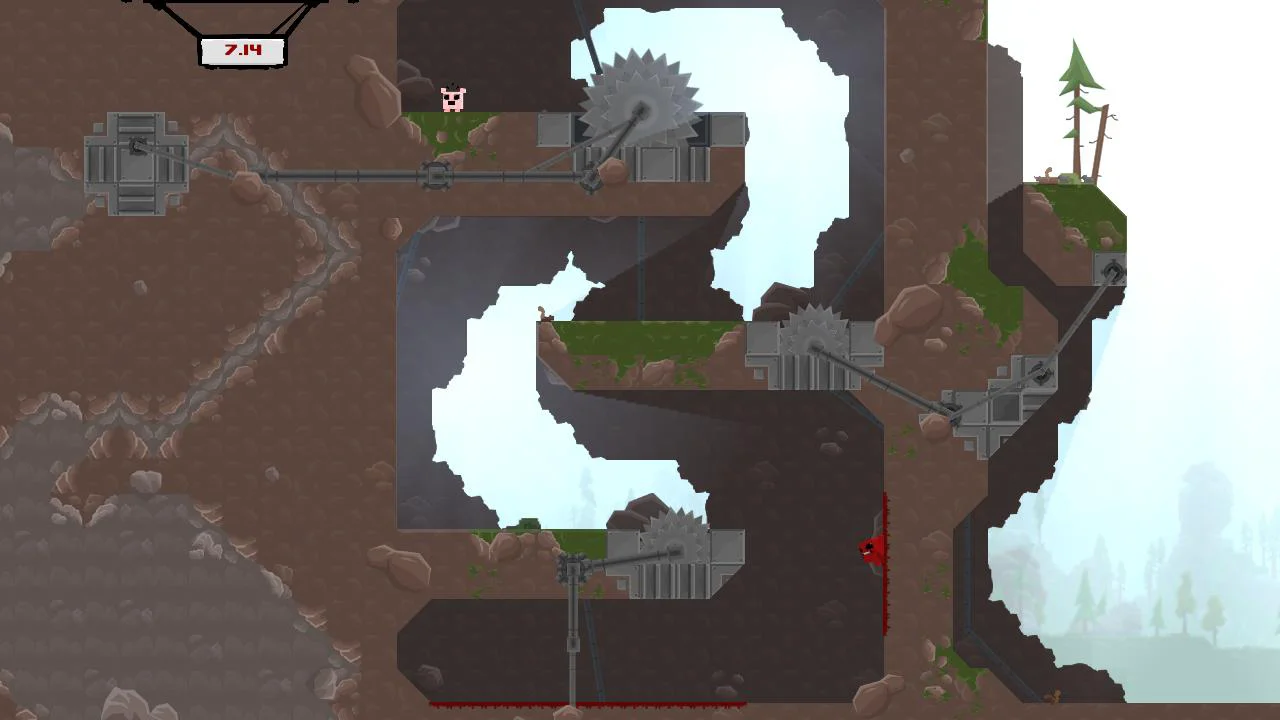Super Meat Boy screenshot 2