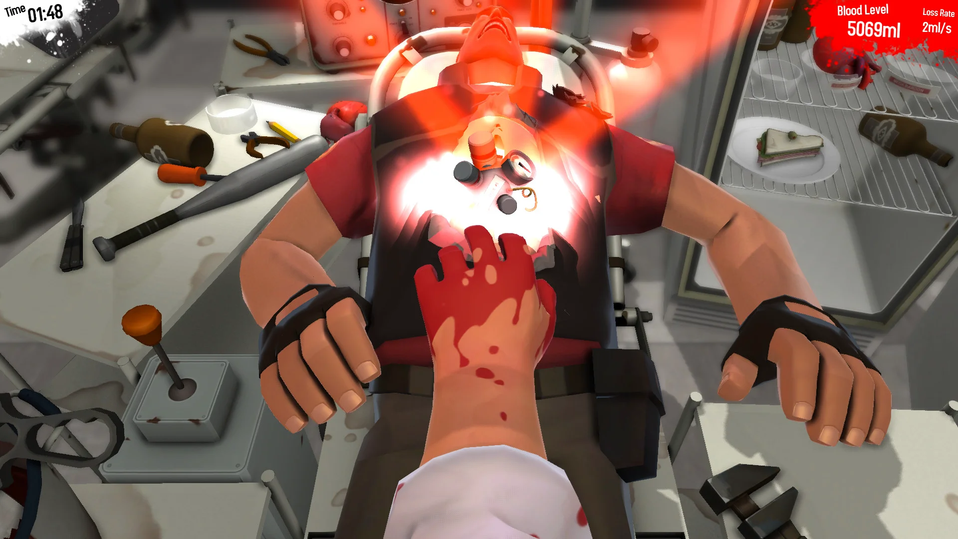 Surgeon Simulator screenshot 2