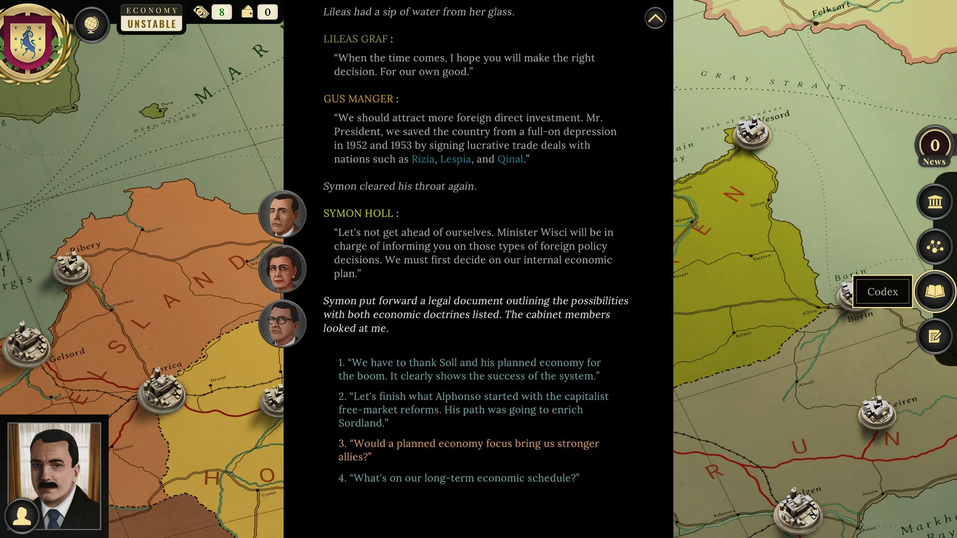 Suzerain screenshot 2