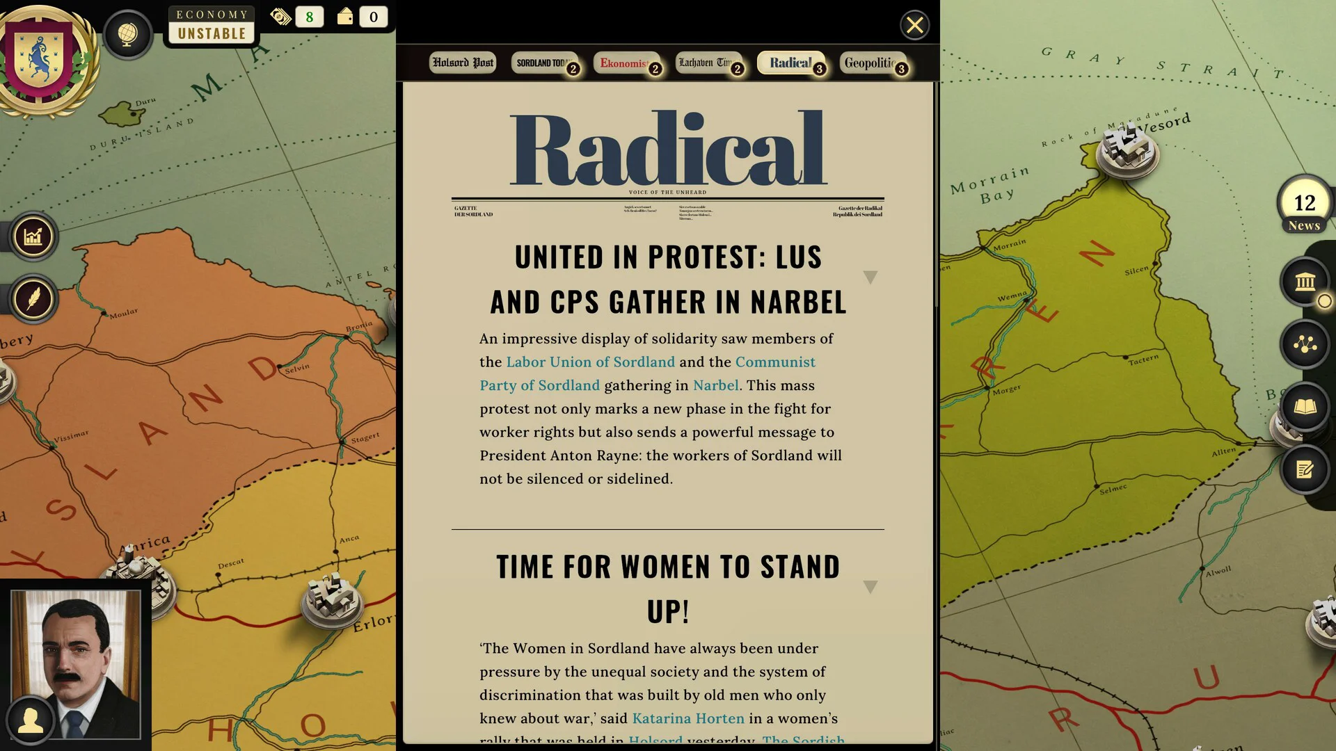 Suzerain screenshot 6