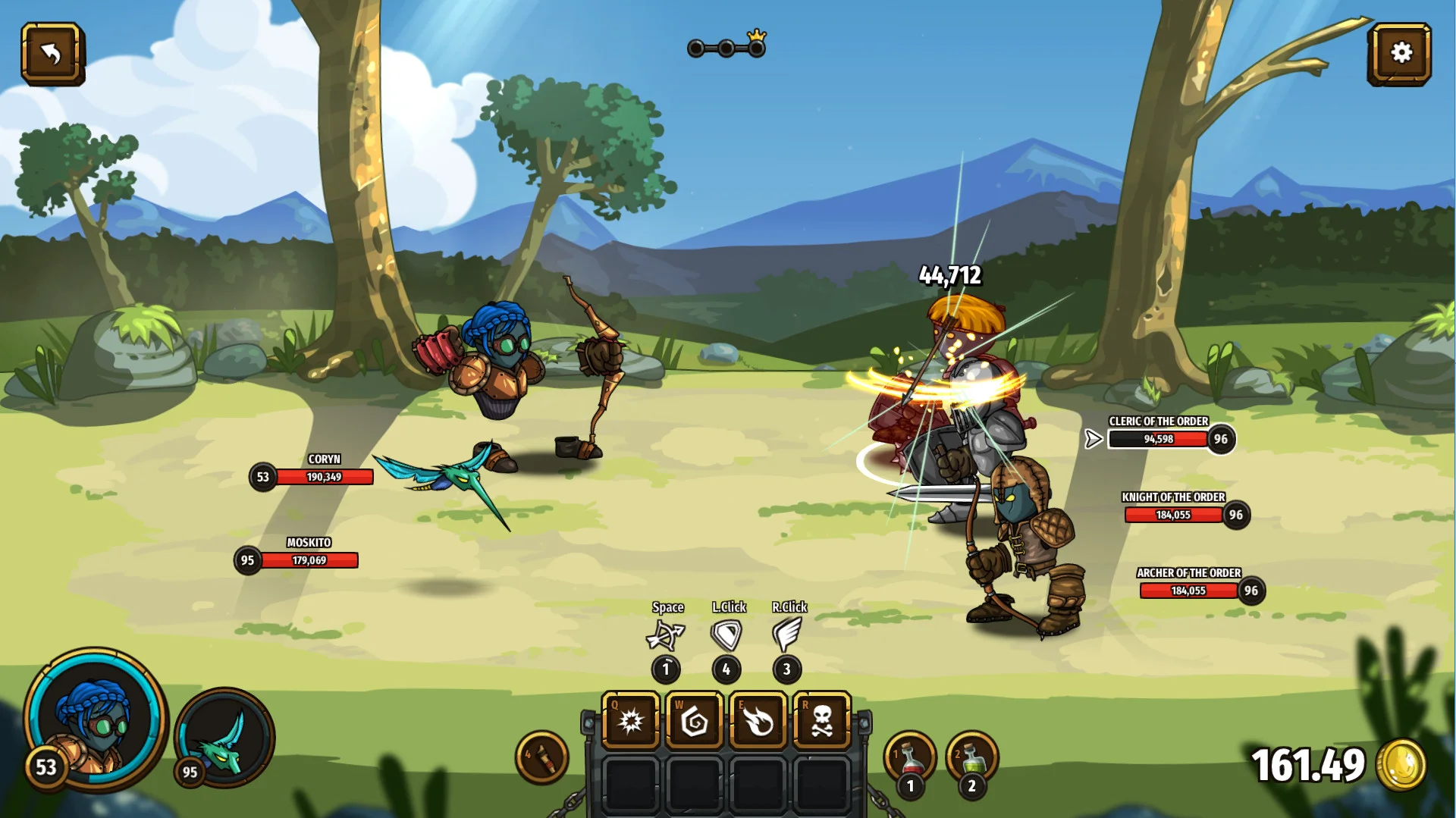 Swords & Souls: Neverseen screenshot 1