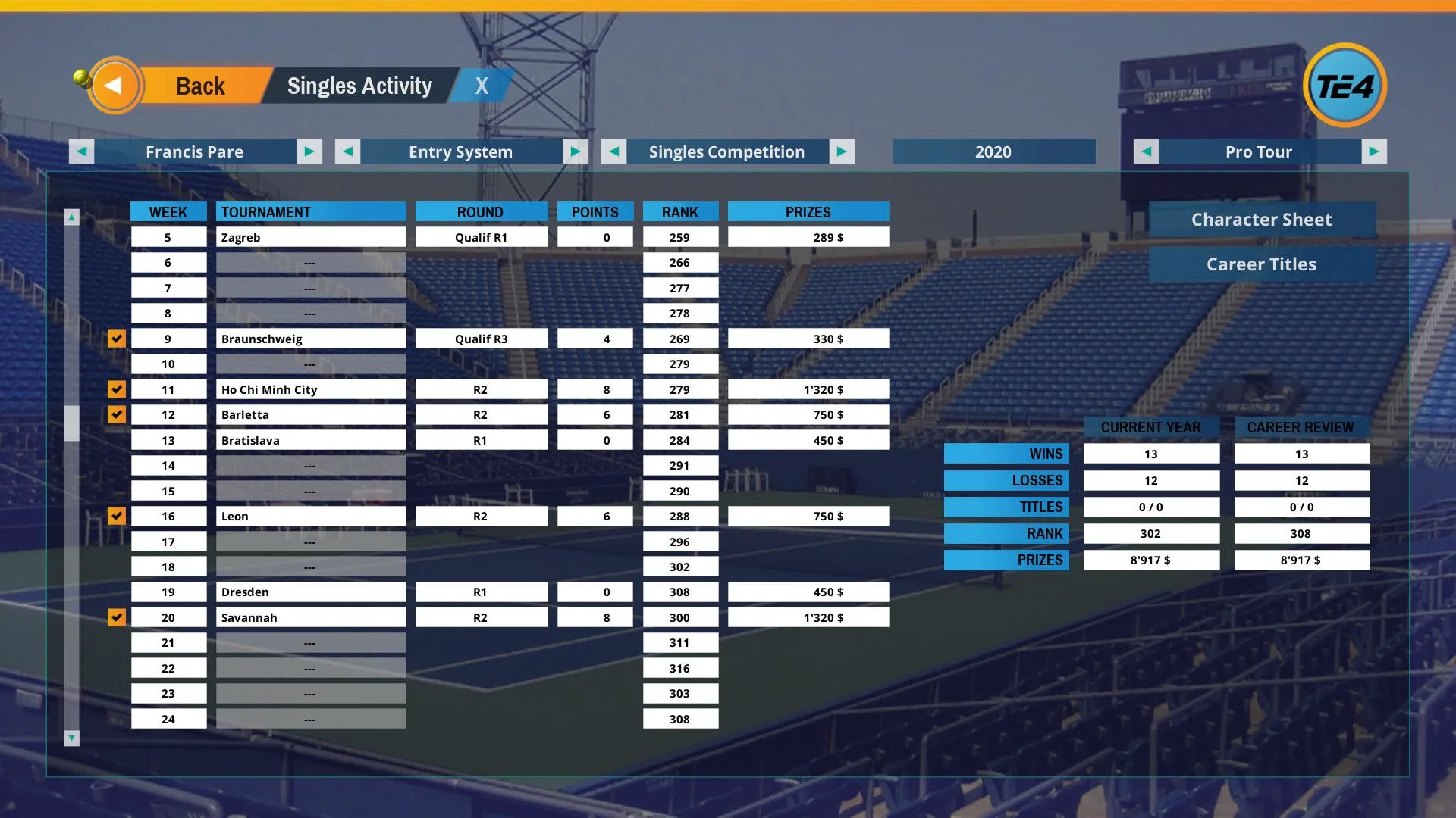 Tennis Elbow 4 screenshot 11