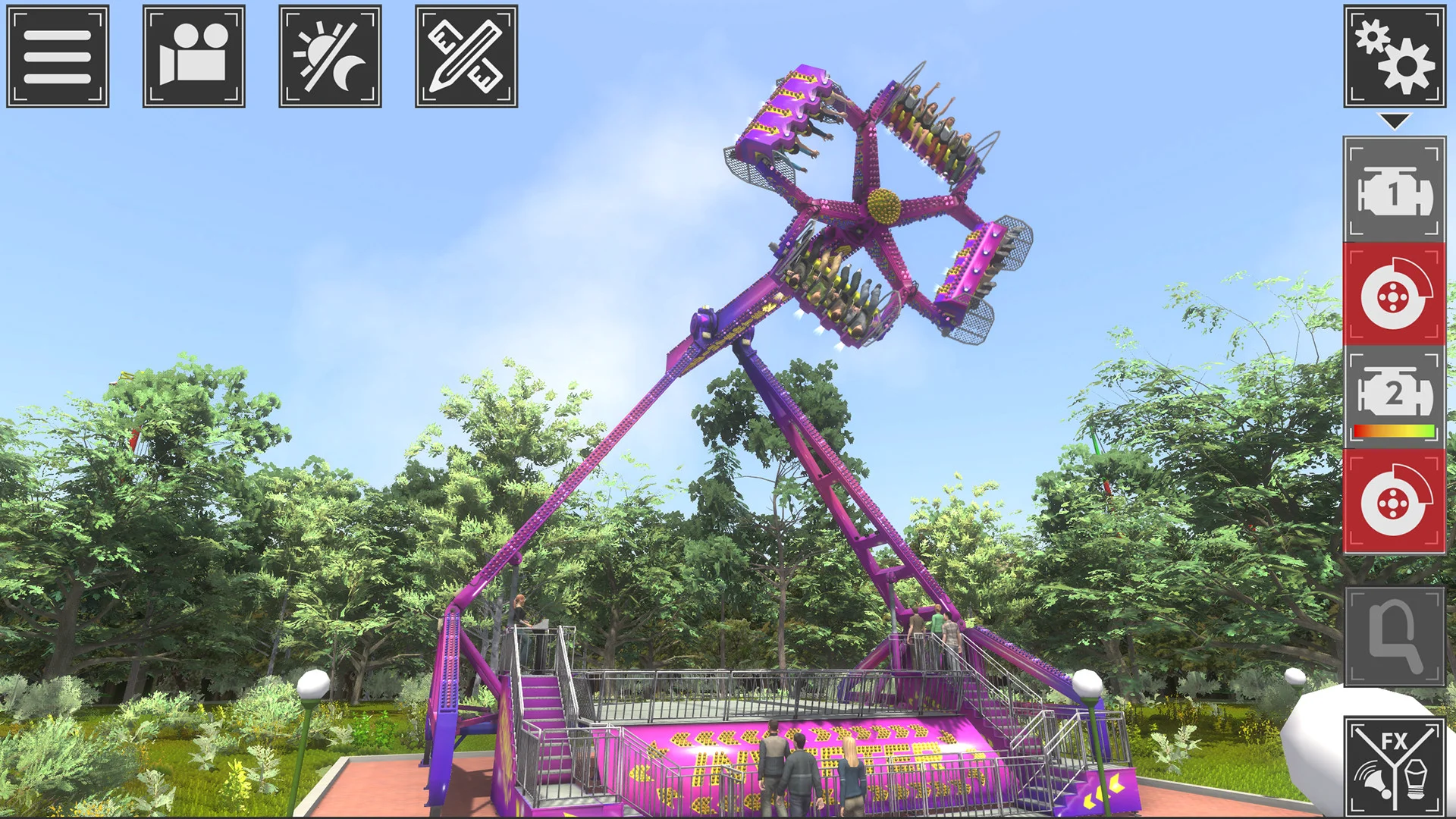 Theme Park Simulator: Rollercoaster Paradise screenshot 1