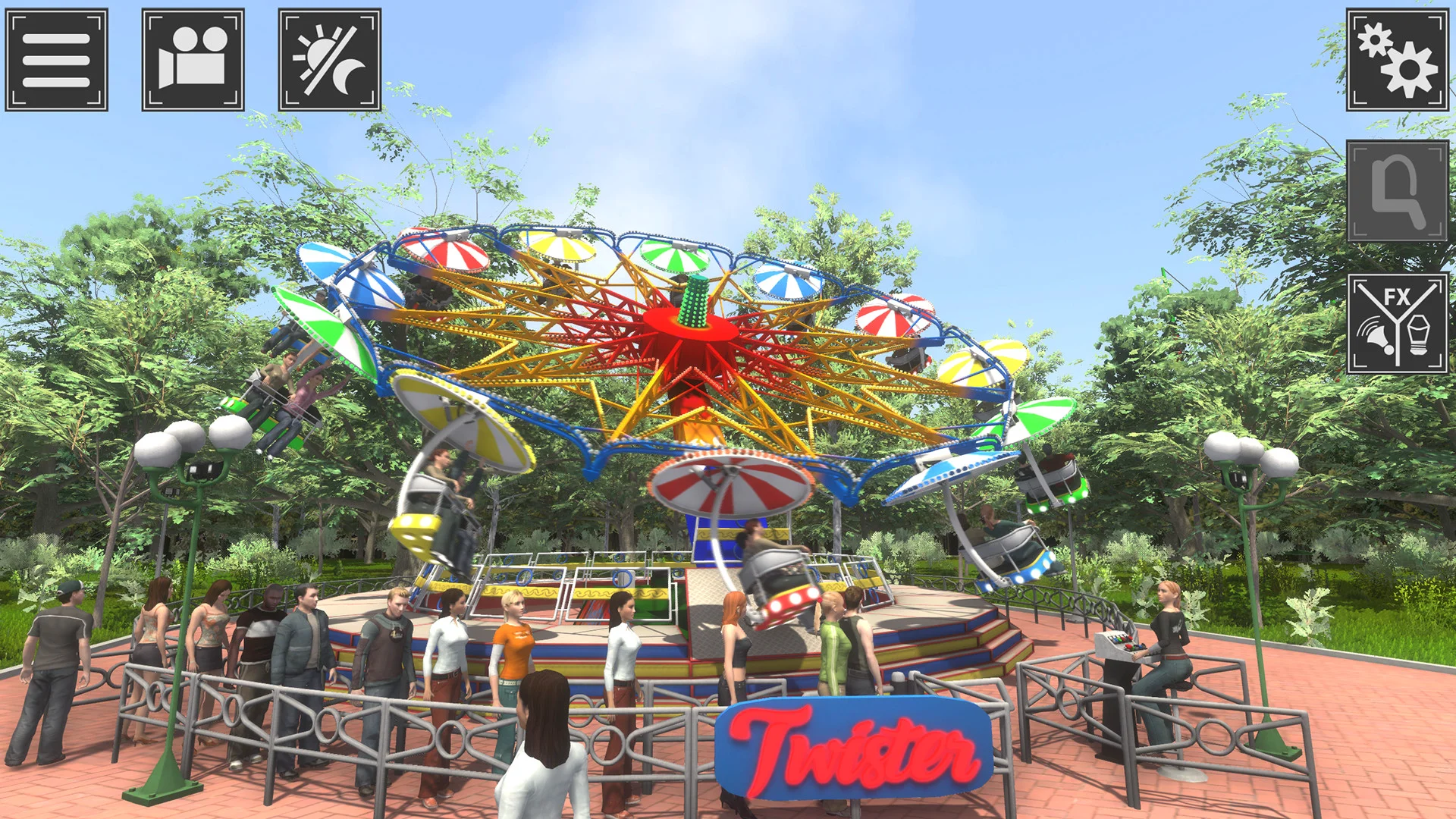 Theme Park Simulator: Rollercoaster Paradise screenshot 11