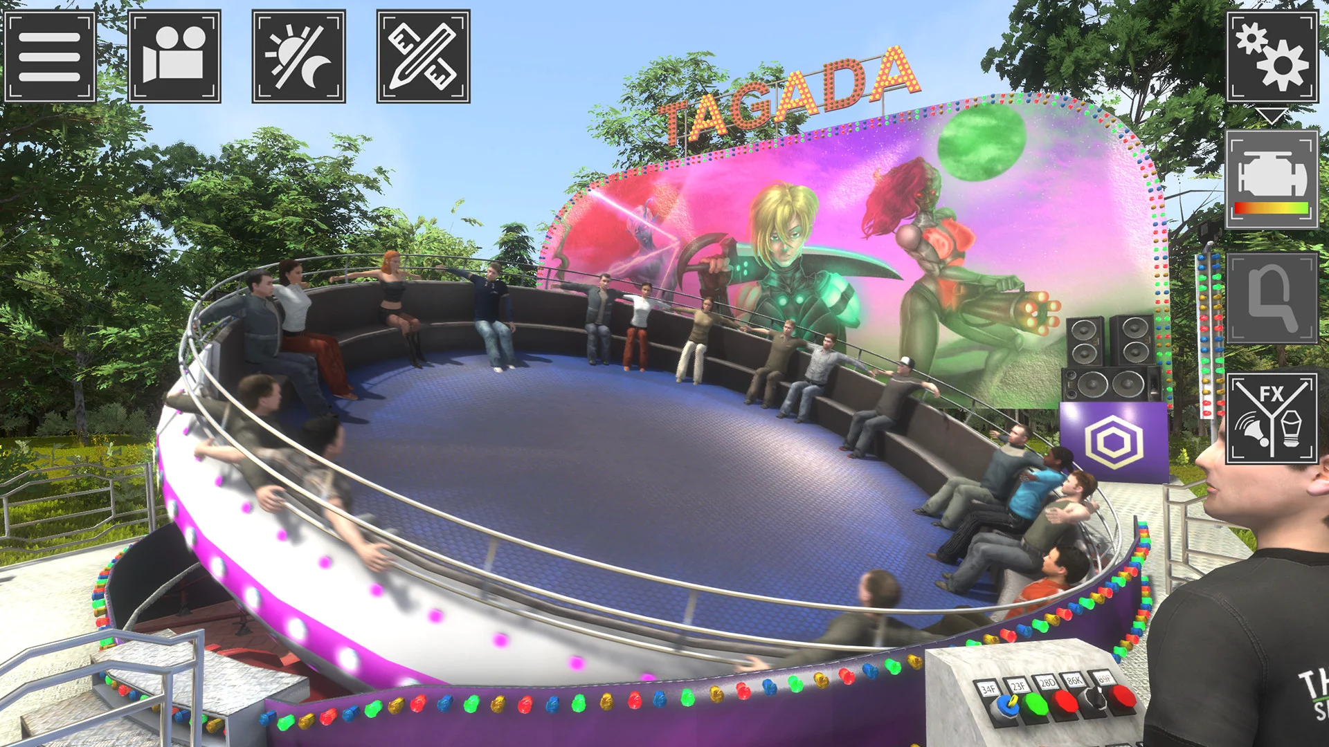 Theme Park Simulator: Rollercoaster Paradise screenshot 7