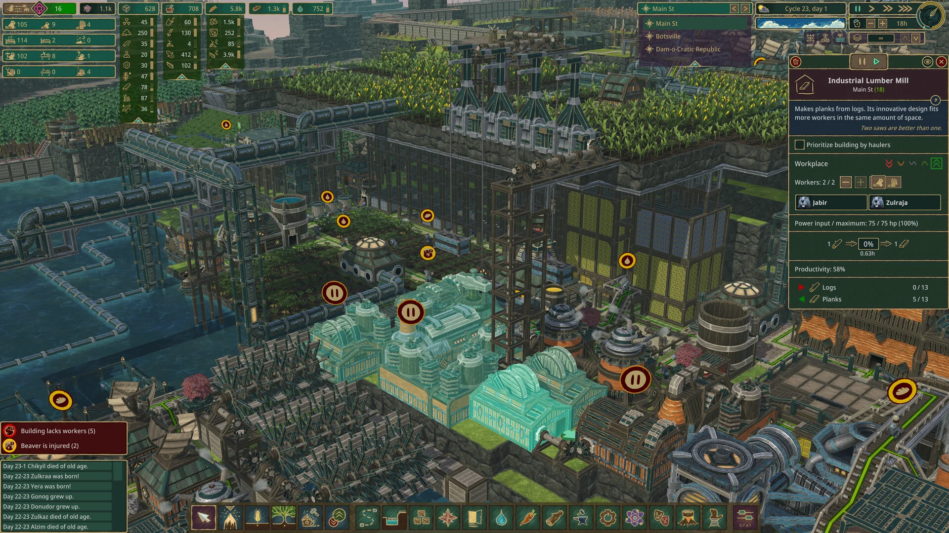 Timberborn screenshot 4