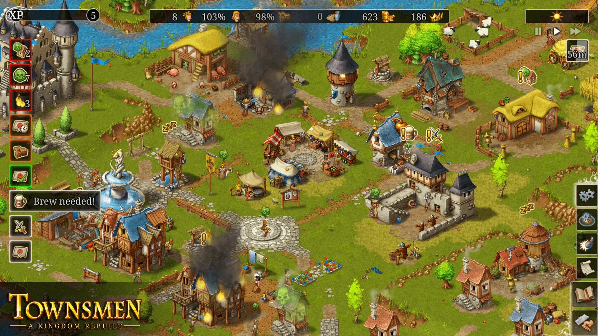 Townsmen - A Kingdom Rebuilt screenshot 5