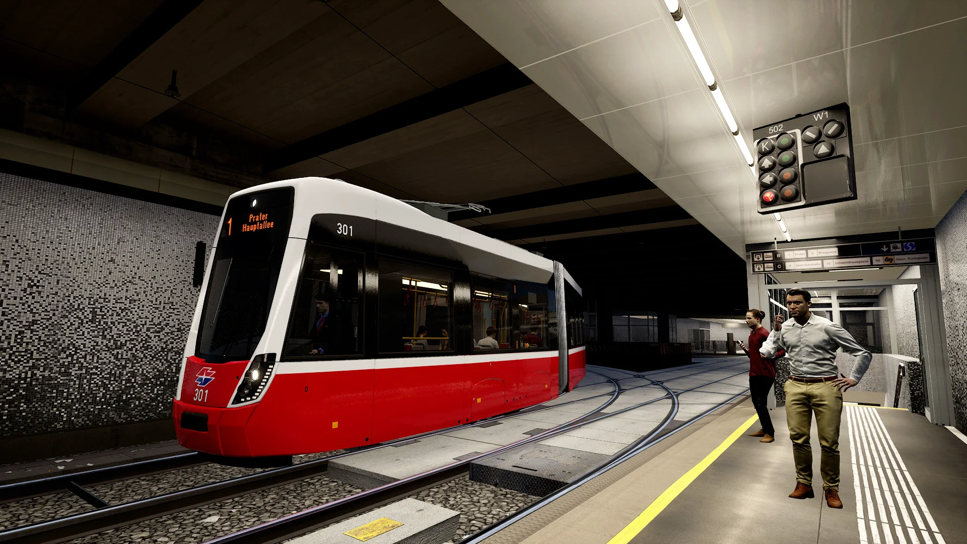 TramSim Vienna - The Tram Simulator screenshot 14