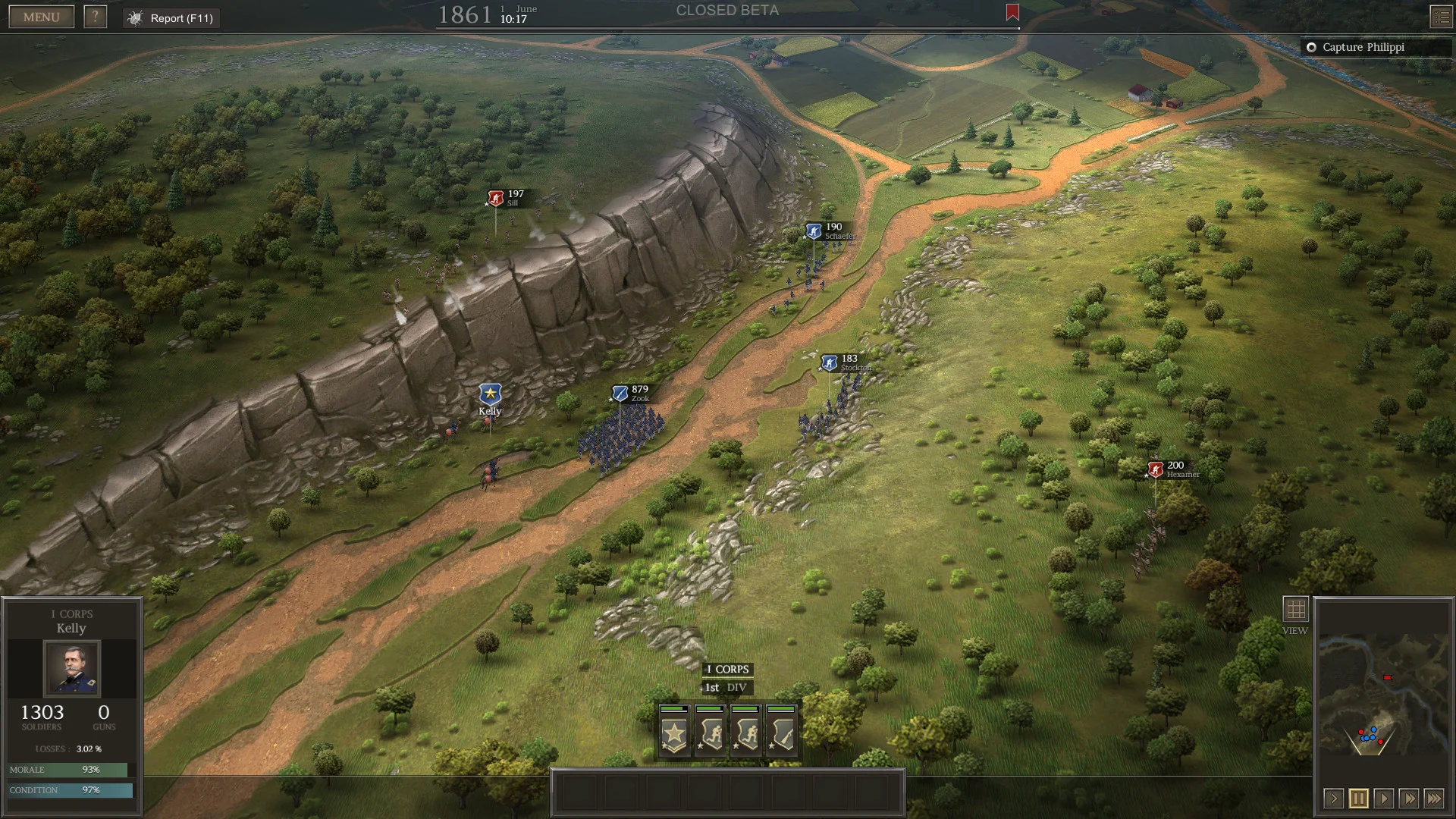 Ultimate General: Civil War screenshot 1