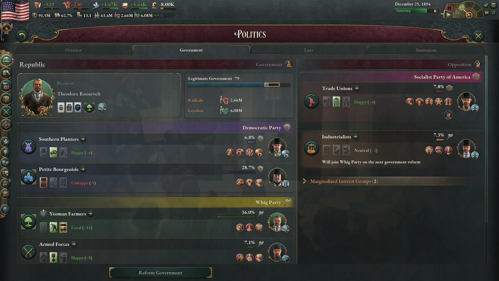 Victoria 3 screenshot 4