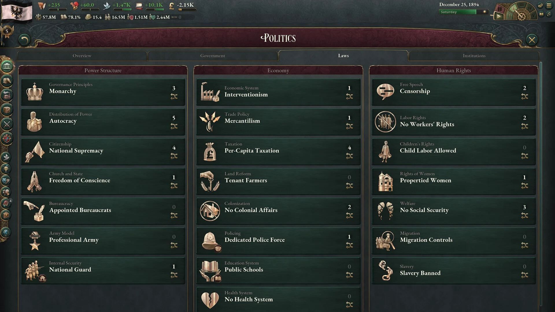 Victoria 3 screenshot 6