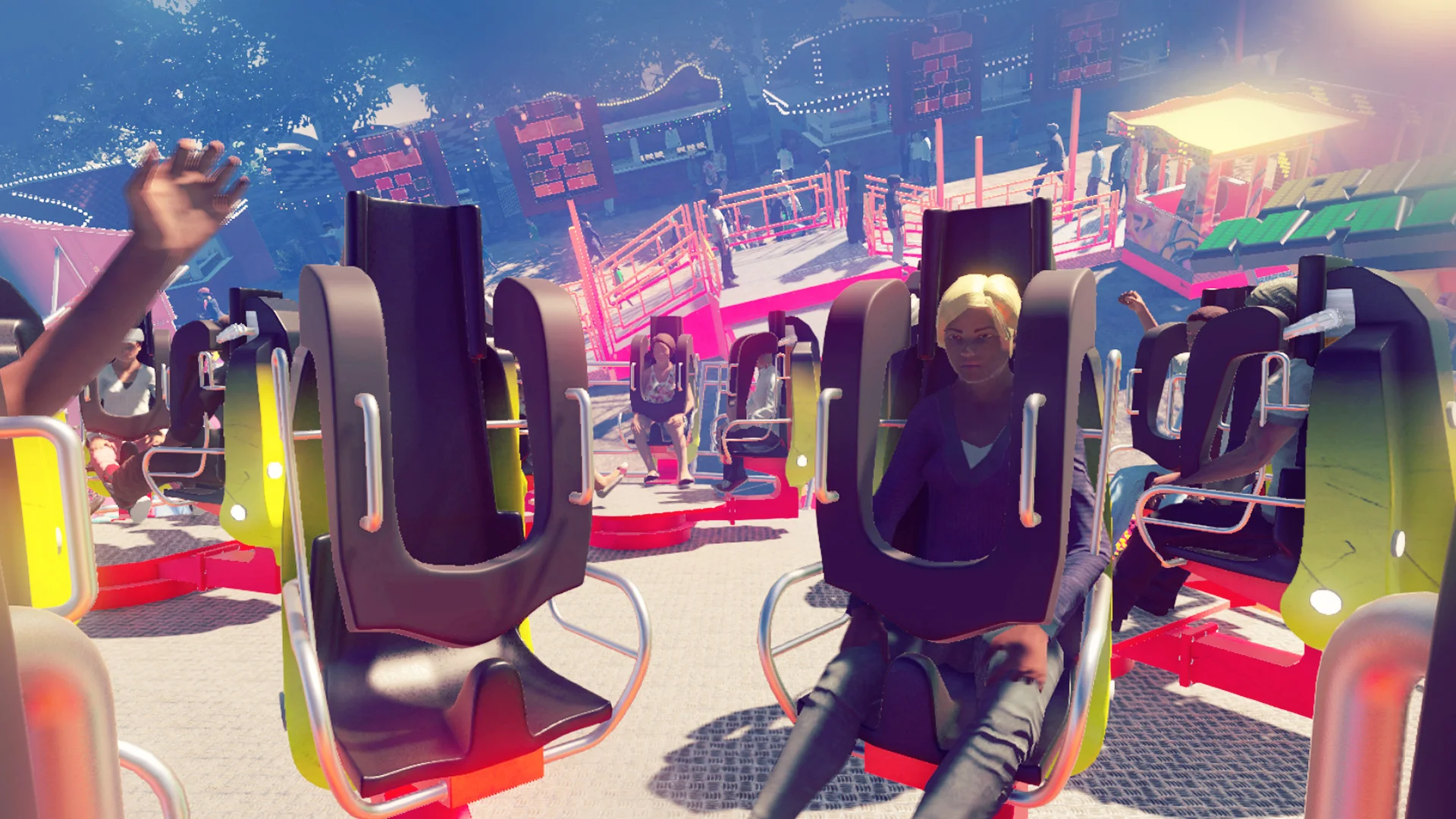 Virtual Rides 3 - Funfair Simulator screenshot 1