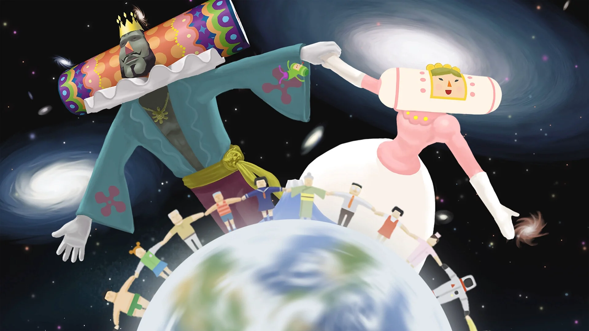 We Love Katamari REROLL+ Royal Reverie screenshot 1