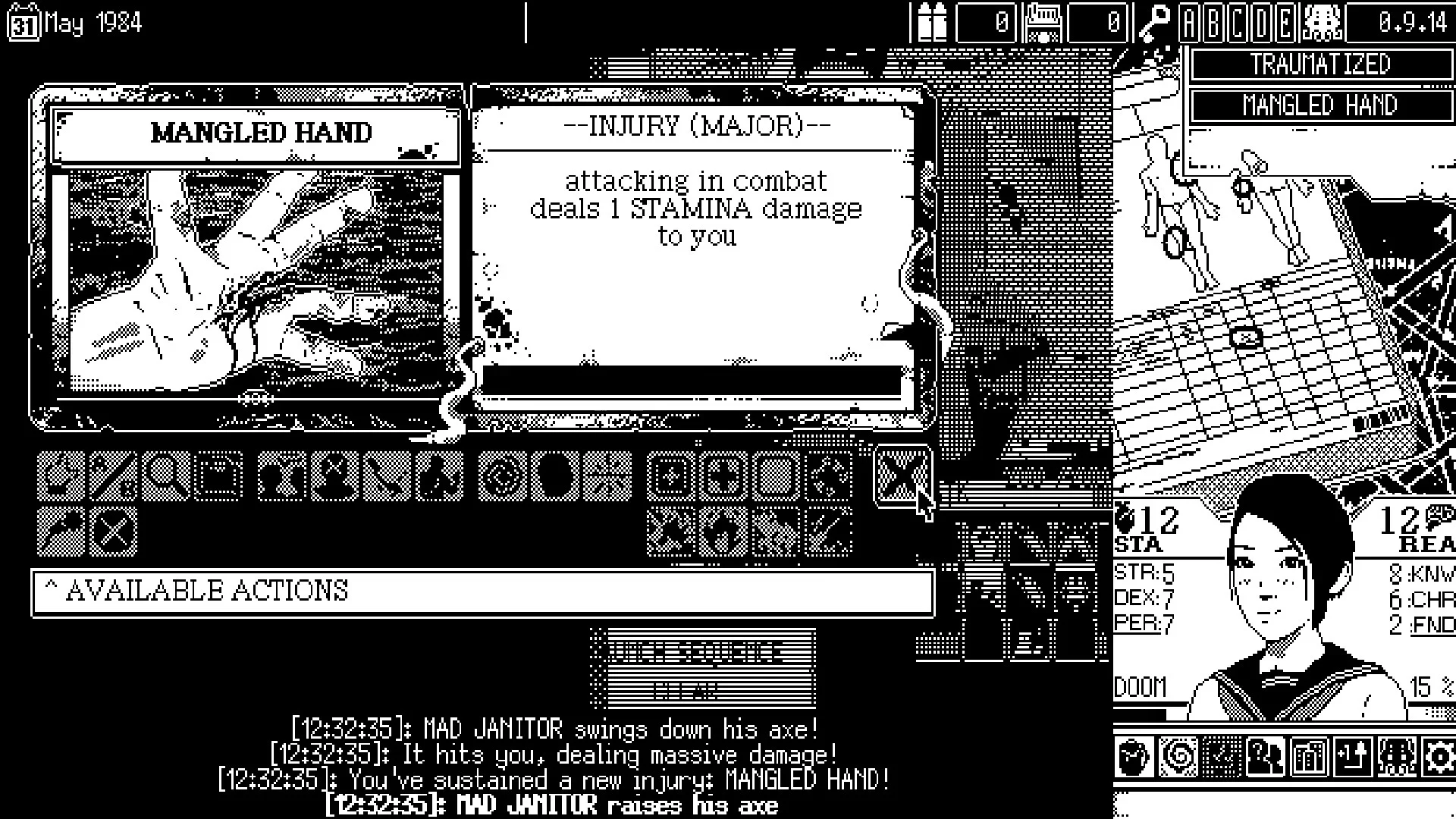 WORLD OF HORROR screenshot 10