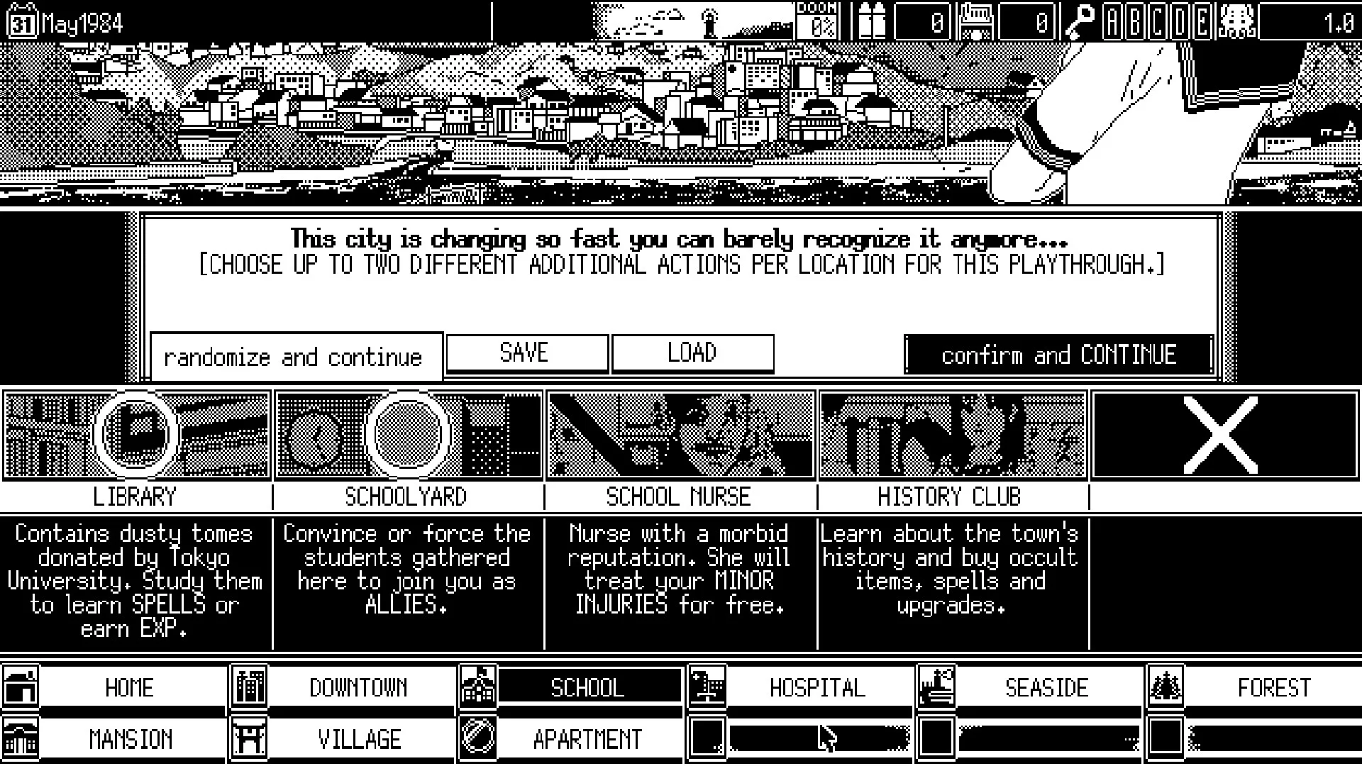 WORLD OF HORROR screenshot 20