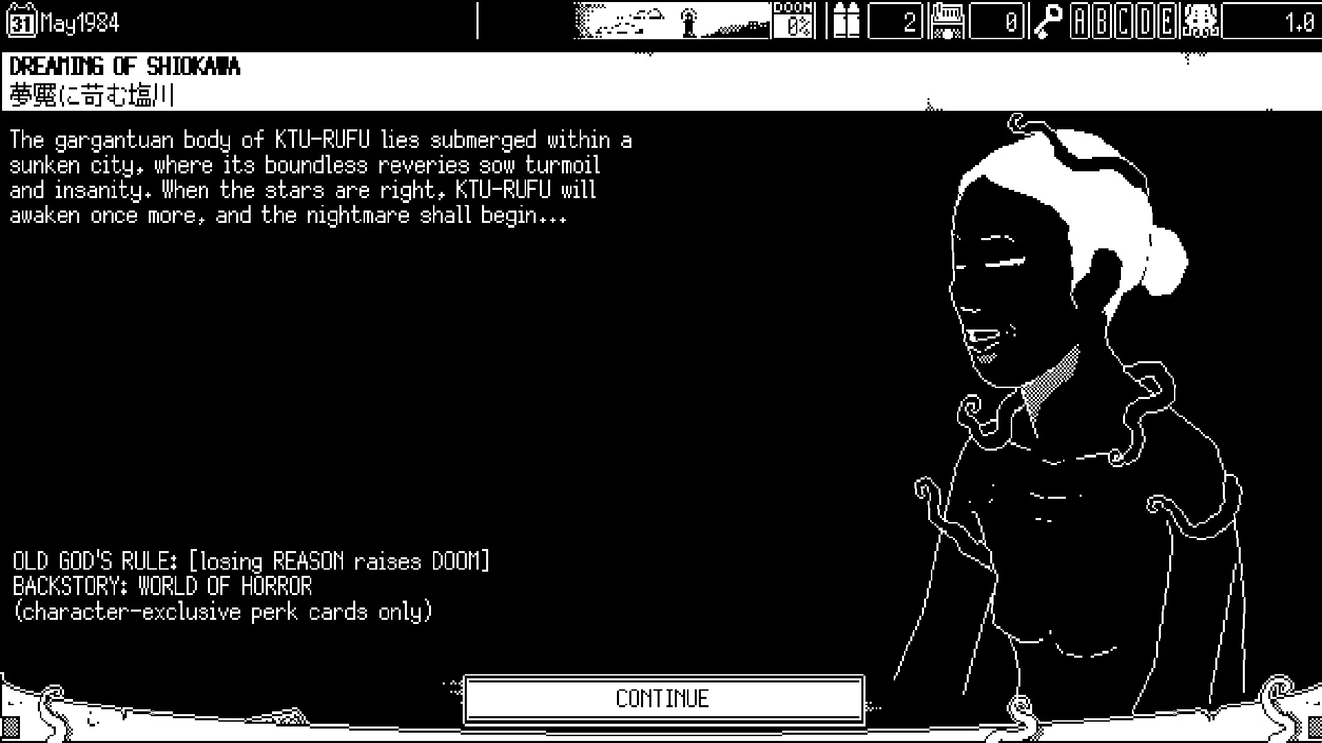 WORLD OF HORROR screenshot 22