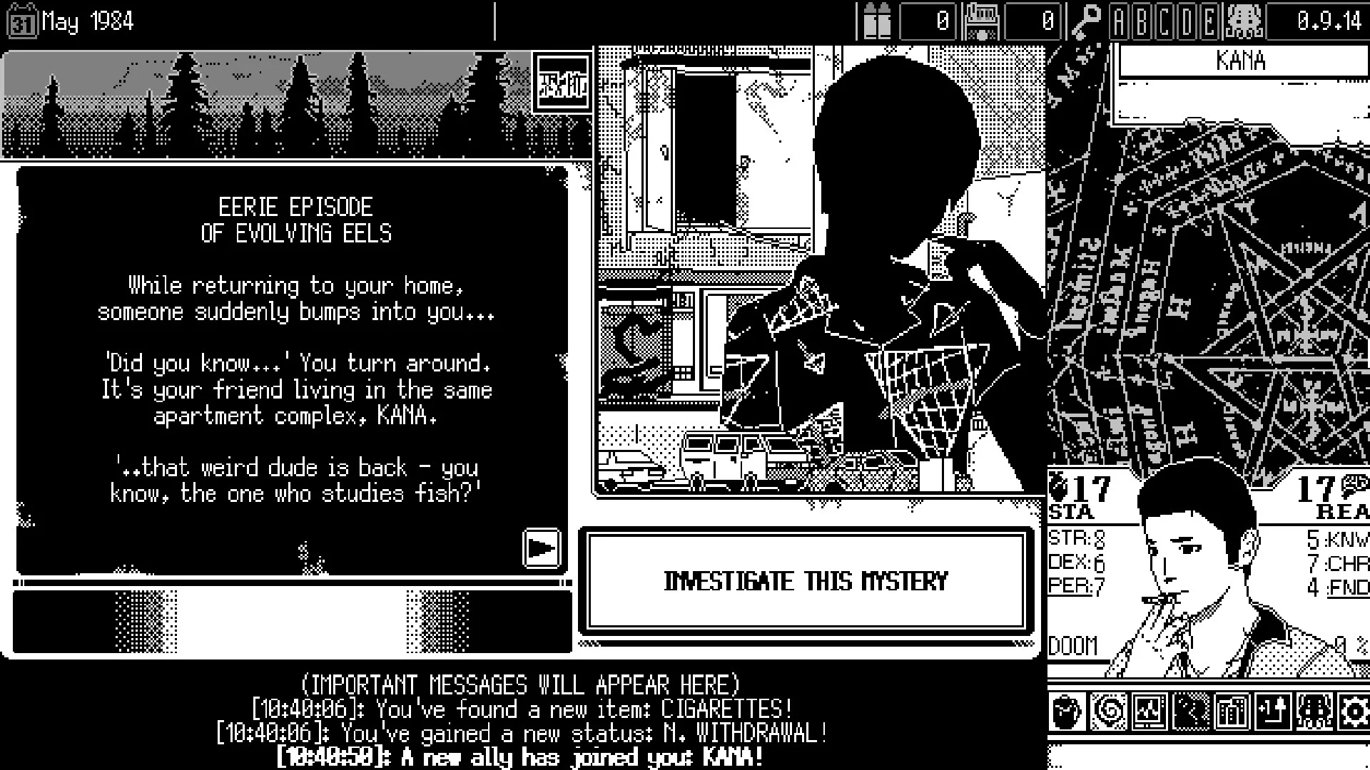 WORLD OF HORROR screenshot 5