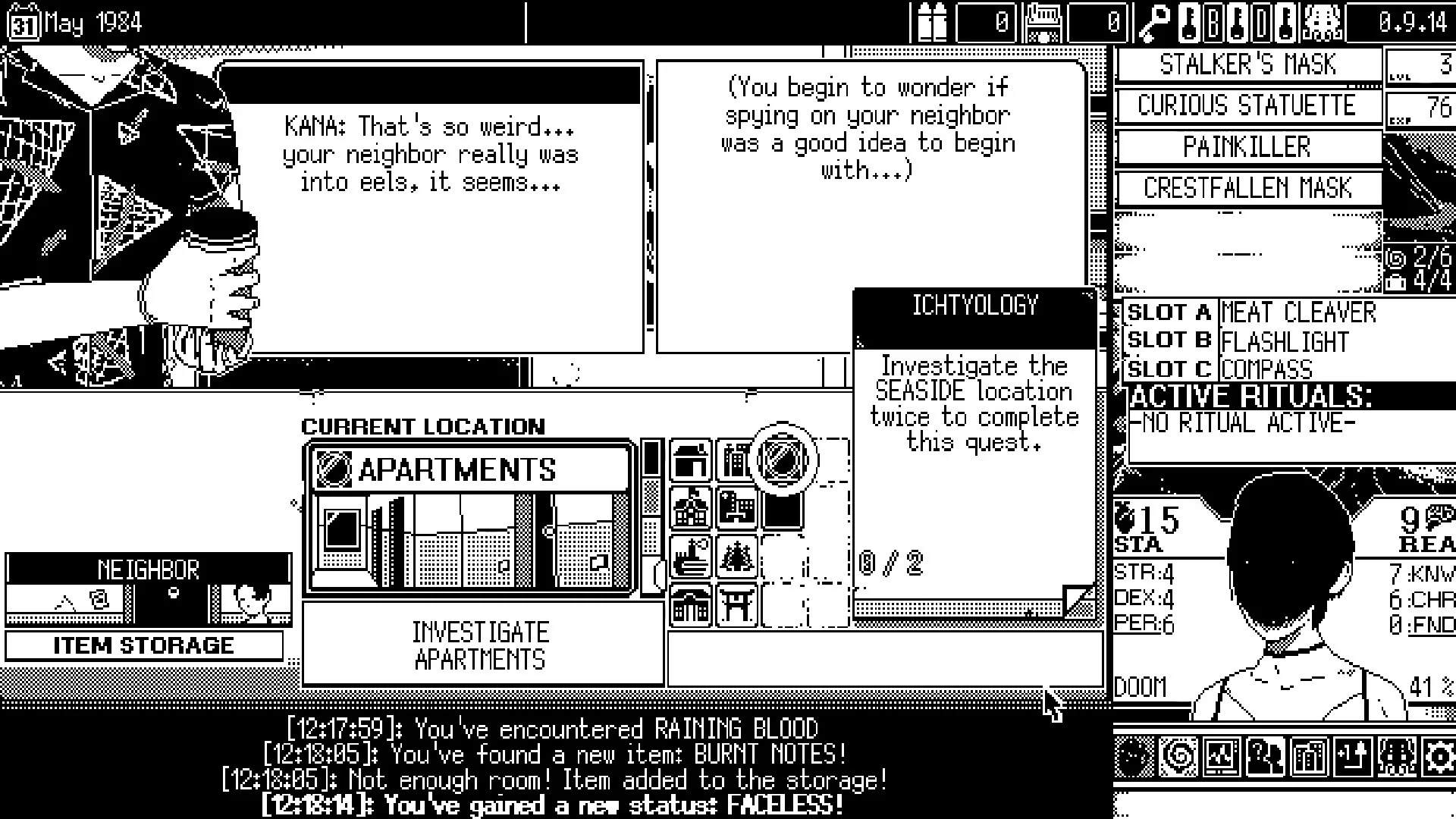 WORLD OF HORROR screenshot 6