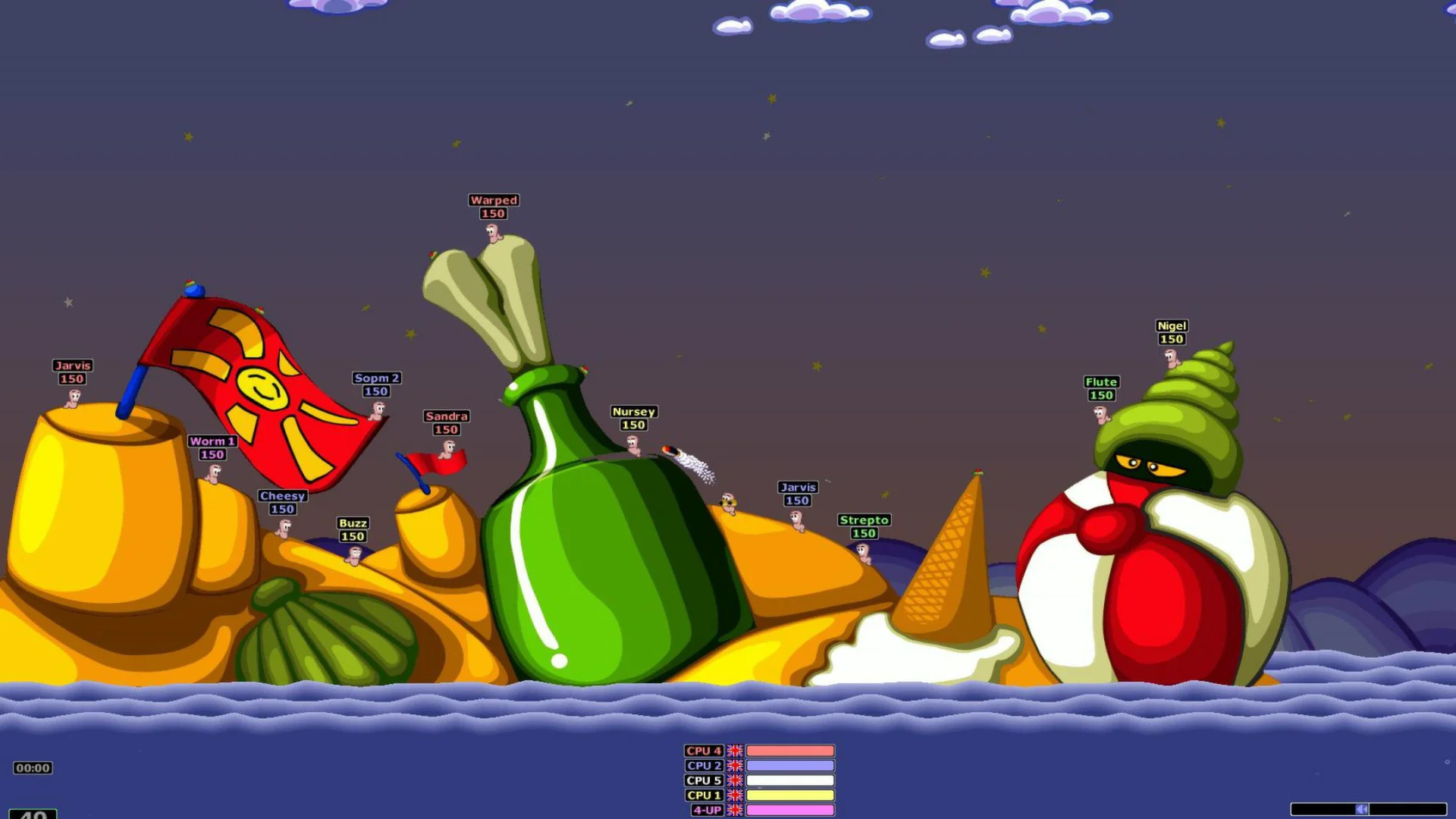 Worms Armageddon screenshot 2