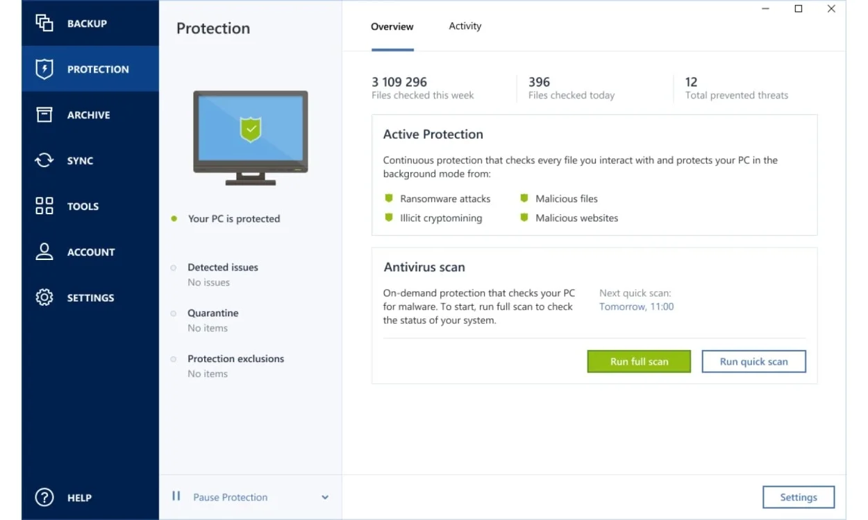 Acronis True Image 2021