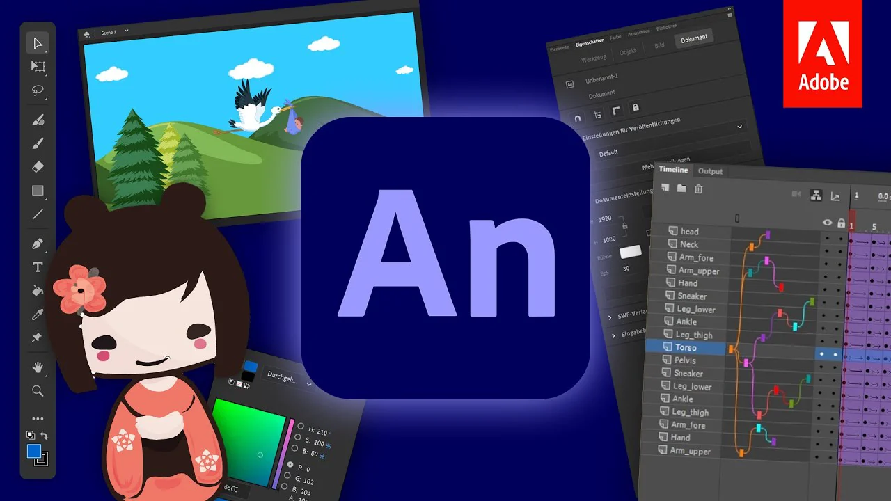 Banner of Adobe Animate