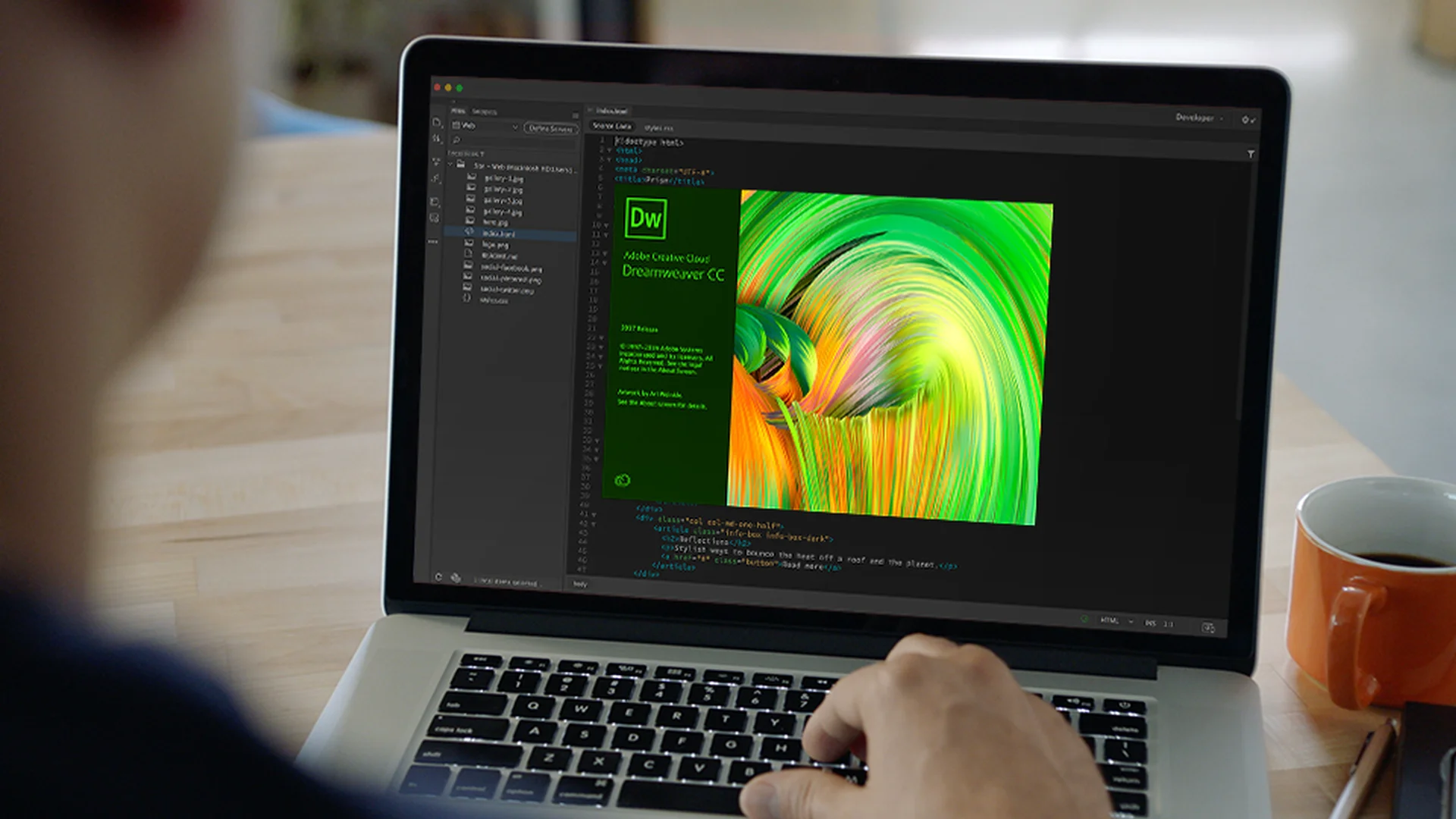 Banner of Adobe Dreamweaver