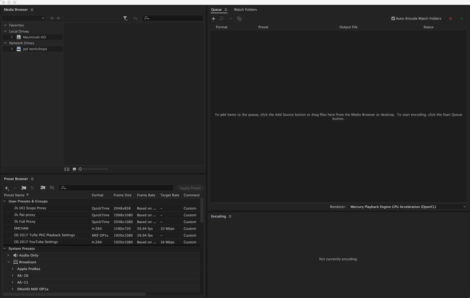 Banner of Adobe Media Encoder 2026