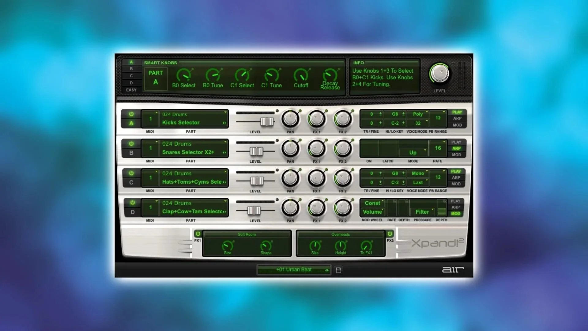 Banner of AIR Music Technology Xpand!2