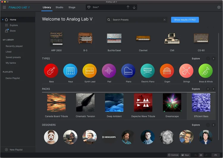 Arturia Analog Lab V