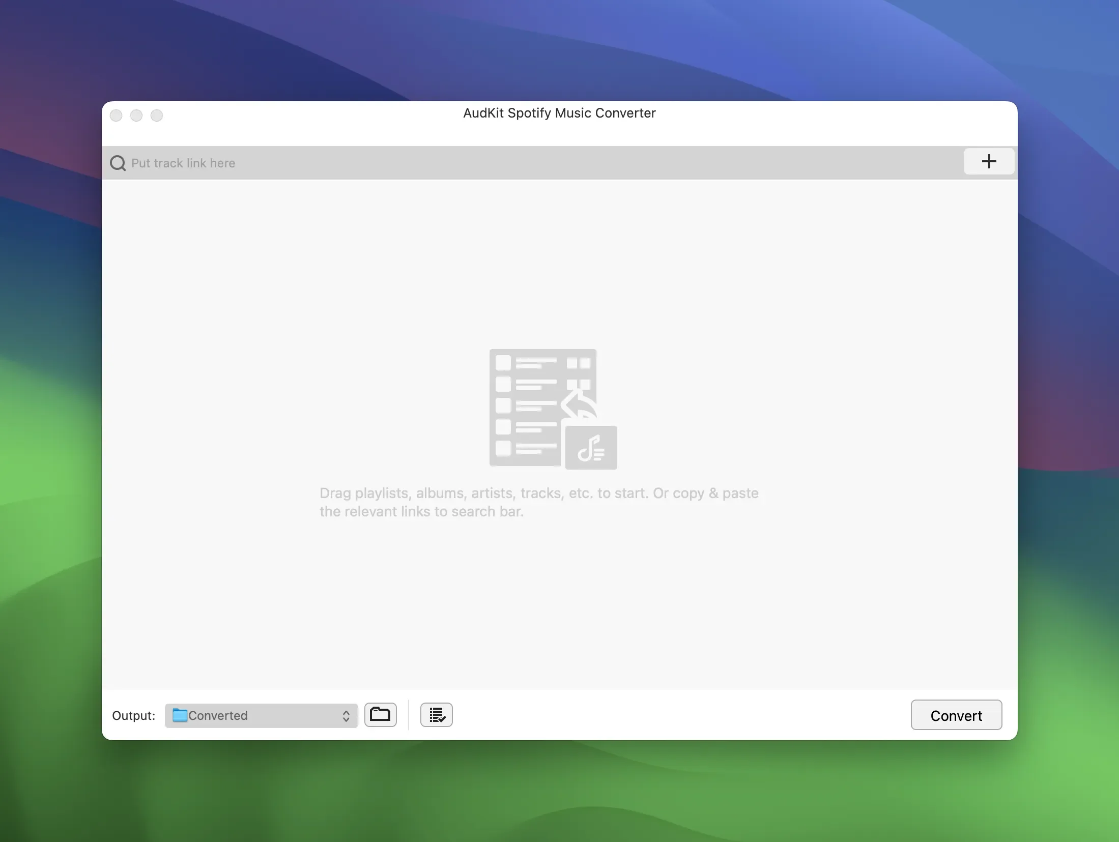 Banner of AudKit Spotify Music Converter