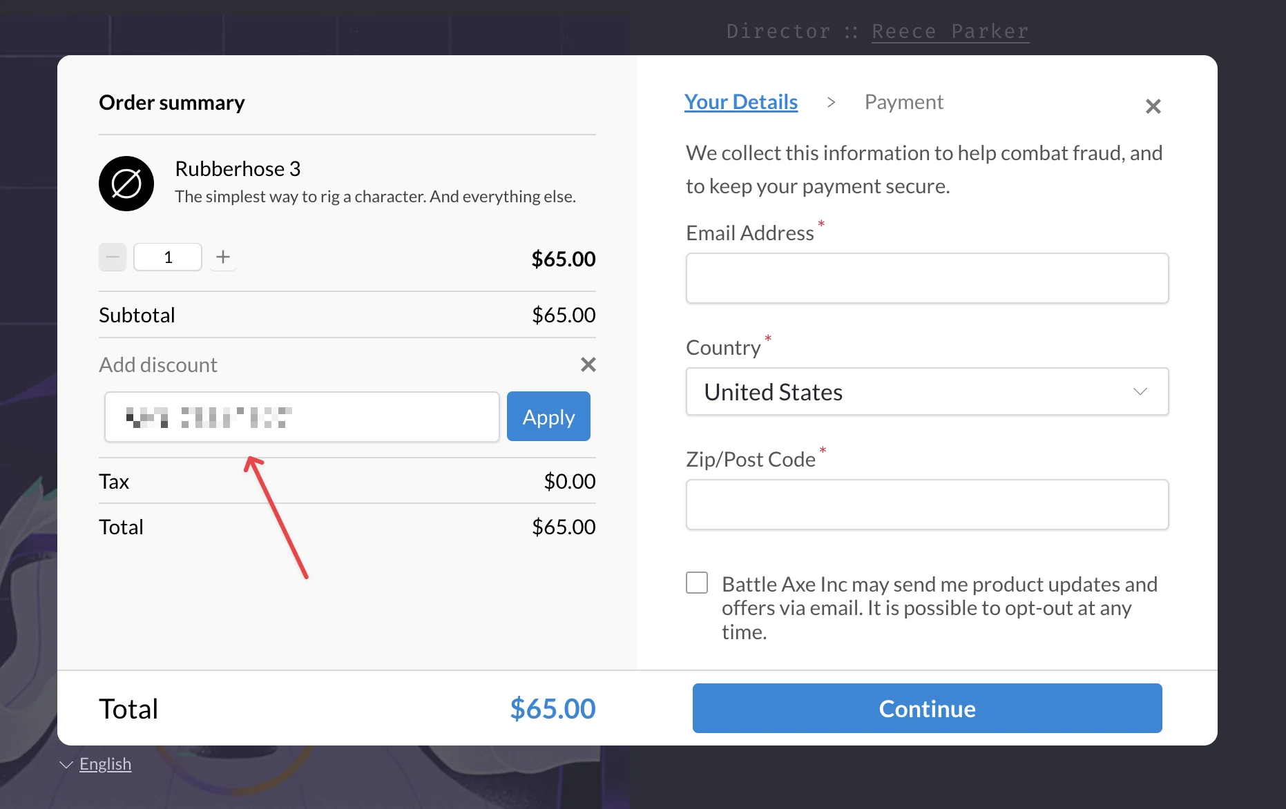 Banner of BattleAxe Overlord