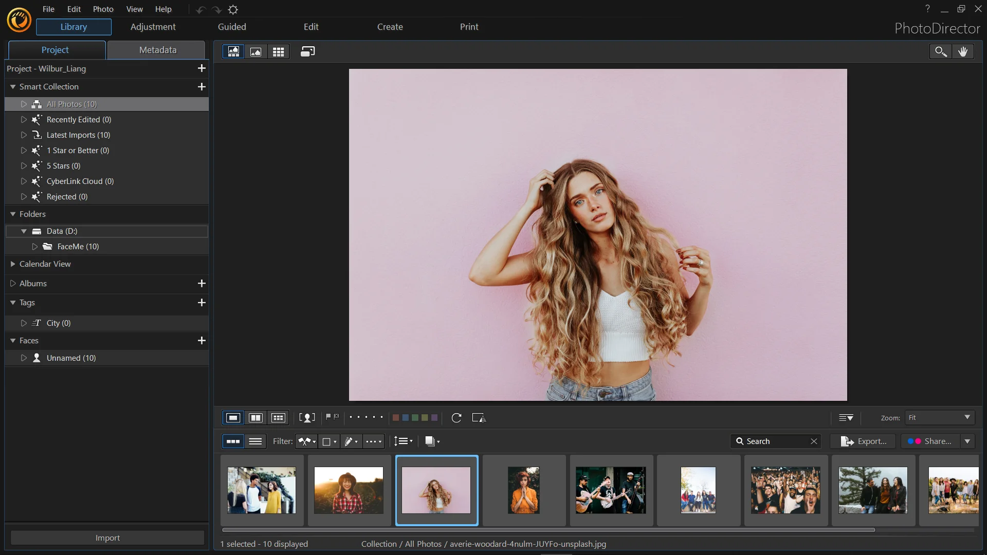 Banner of CyberLink PhotoDirector