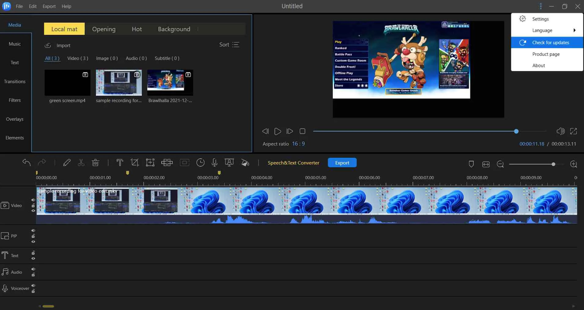 Banner of EaseUS Video Editor Pro