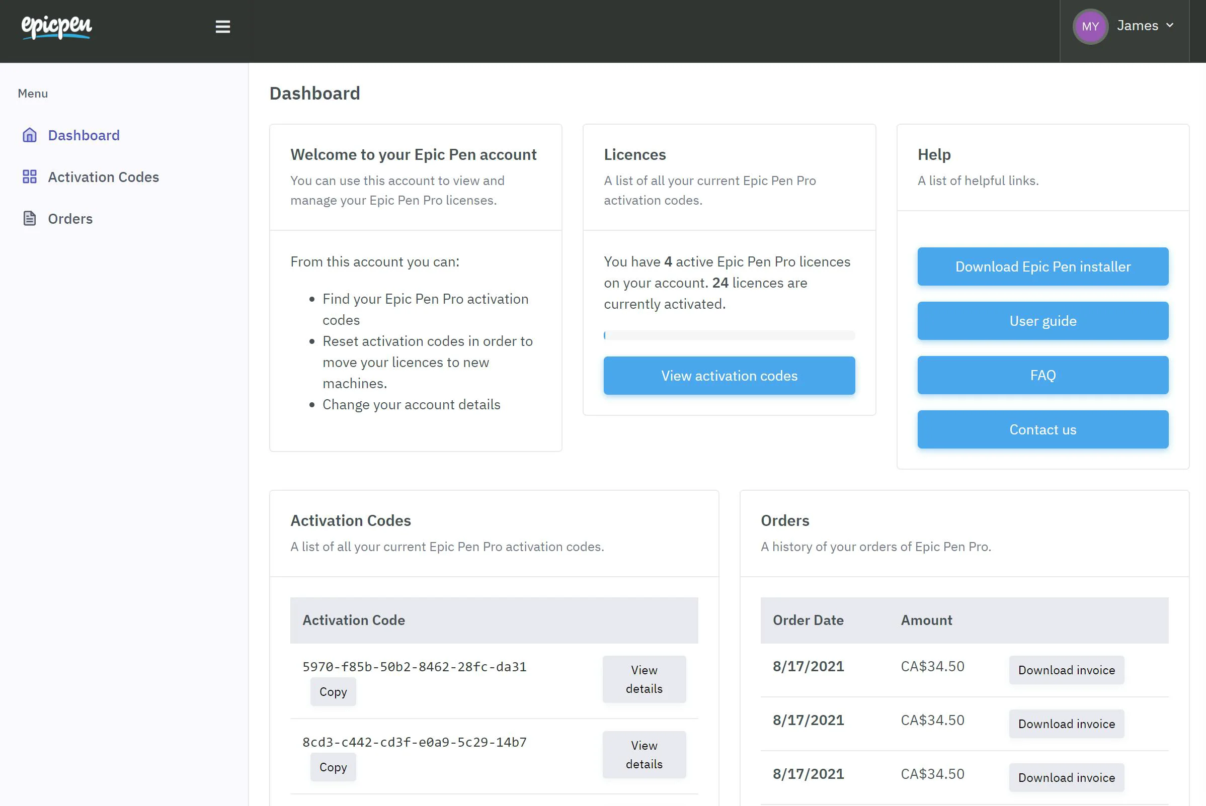 Banner of Epic Pen Pro