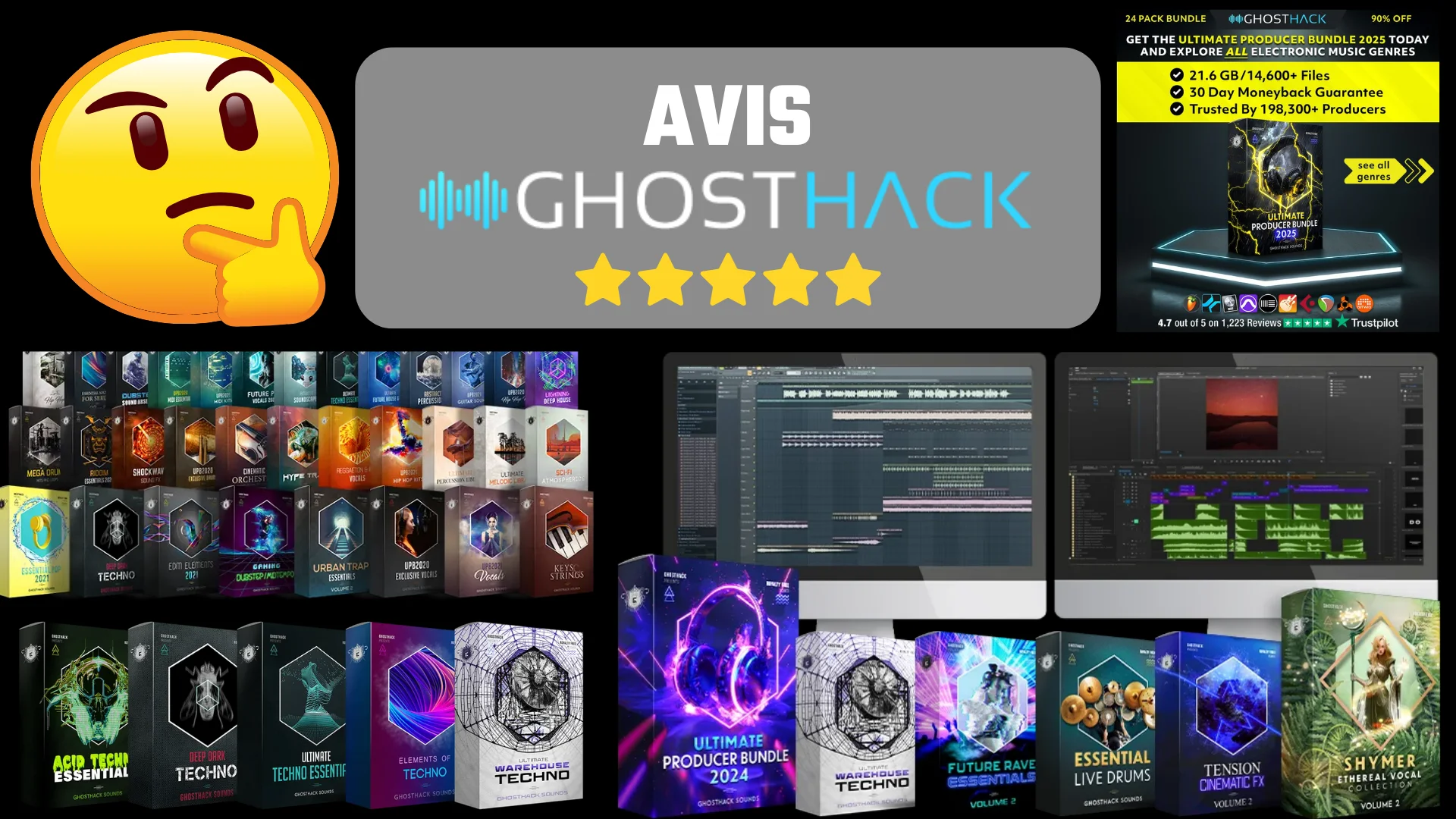 Banner of Ghosthack Sounds Synthwave Essentials
