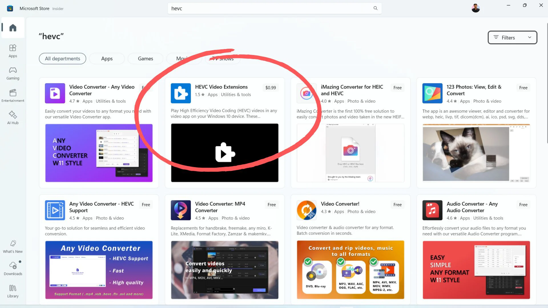 Banner of HEVC Video Extensions