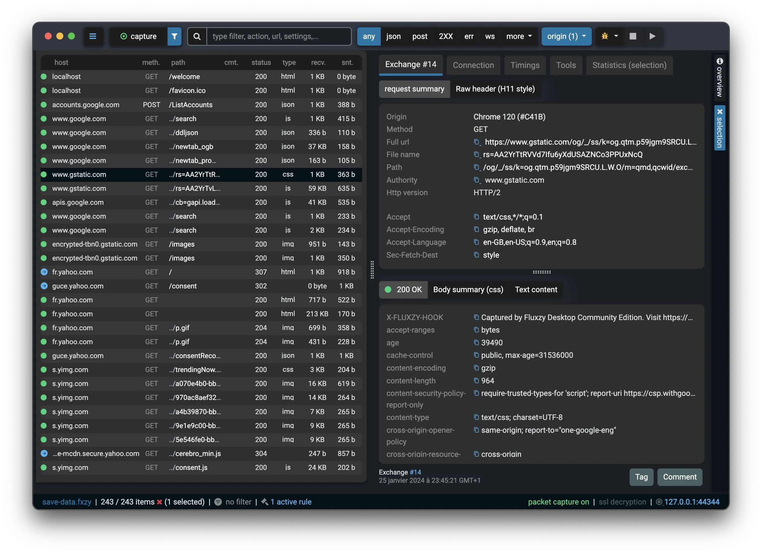 Banner of HTTP Debugger