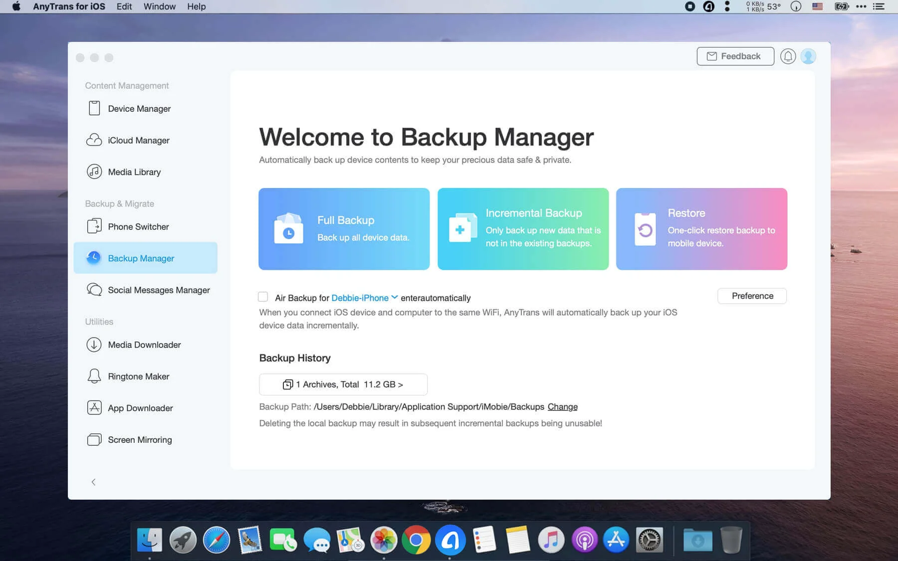 Banner of iMobie AnyTrans