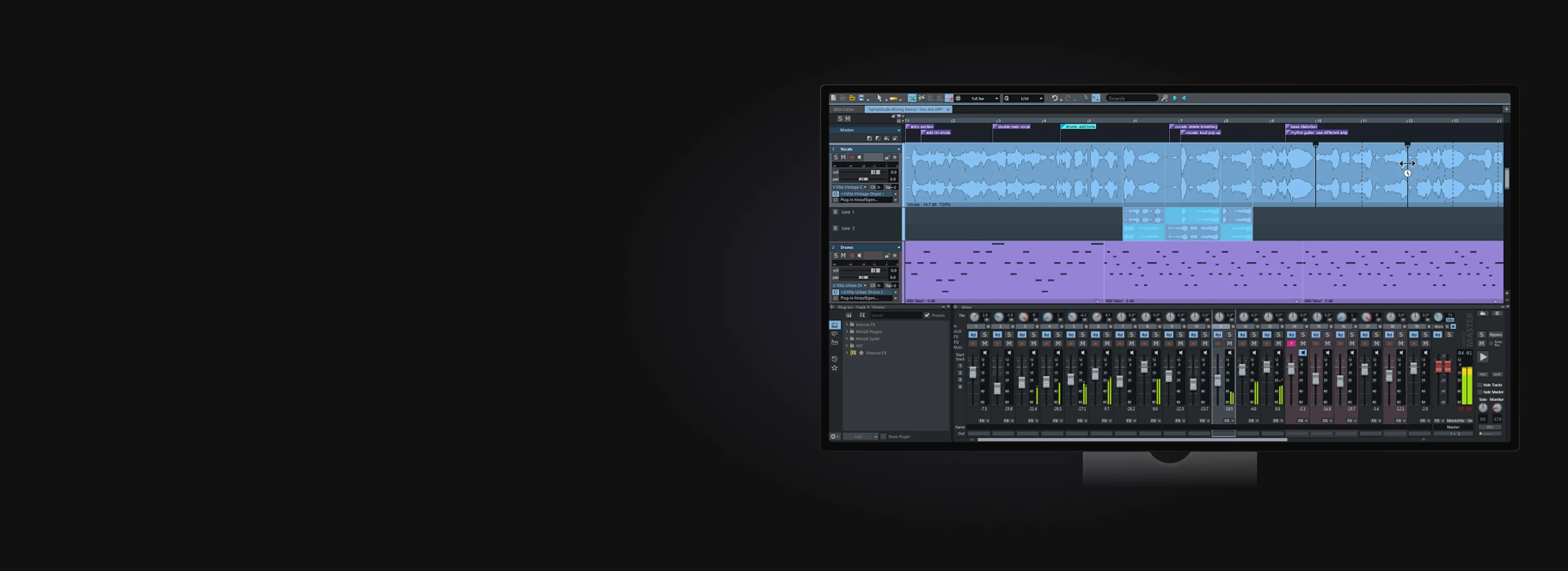 Banner of MAGIX Samplitude Music Studio X8