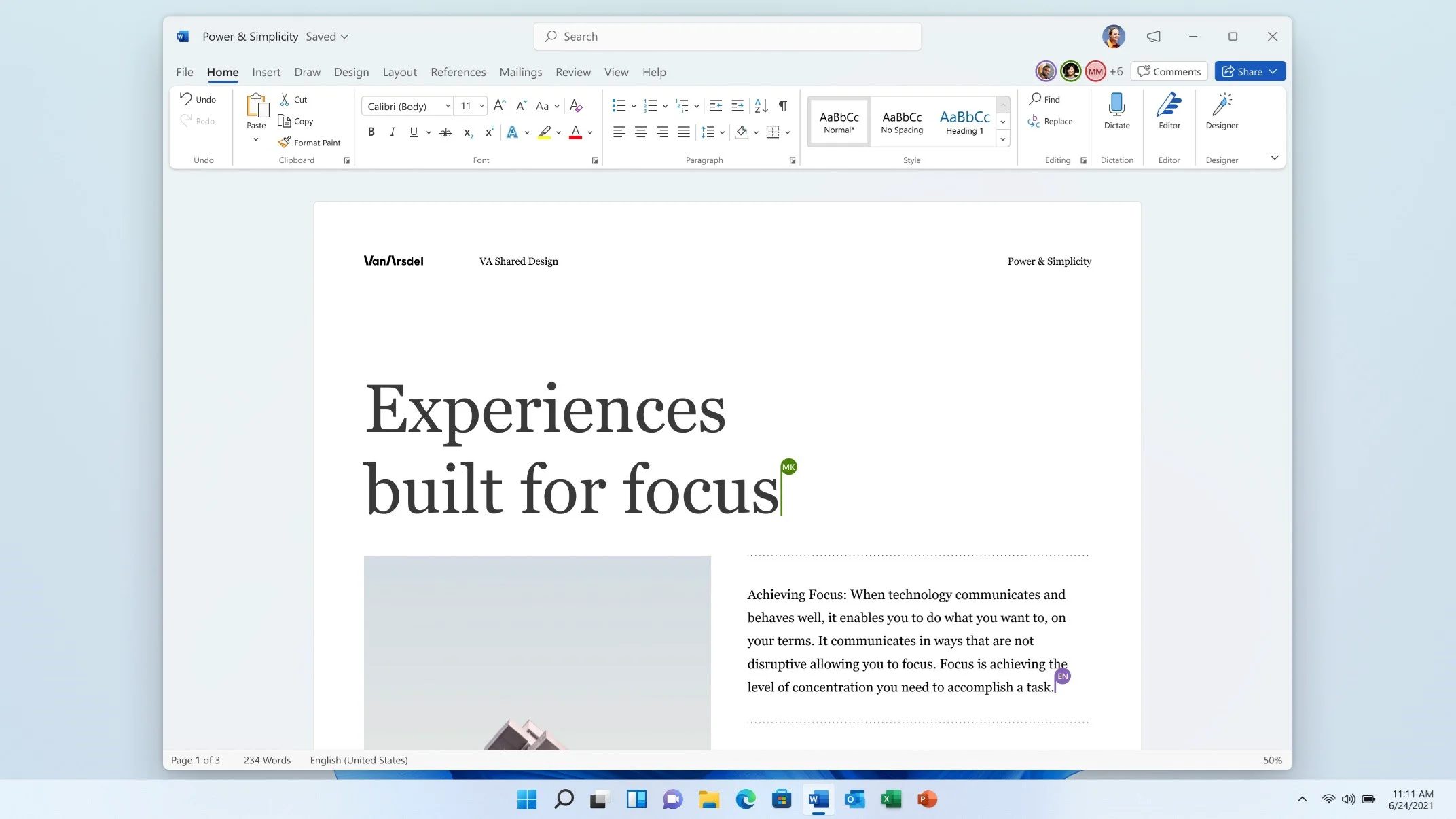 Banner of Microsoft Office 2021 Mac
