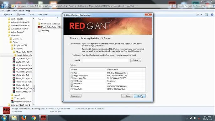 Red Giant Magic Bullet Suite
