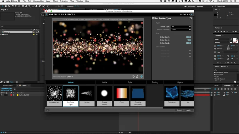 Red Giant Trapcode Suite