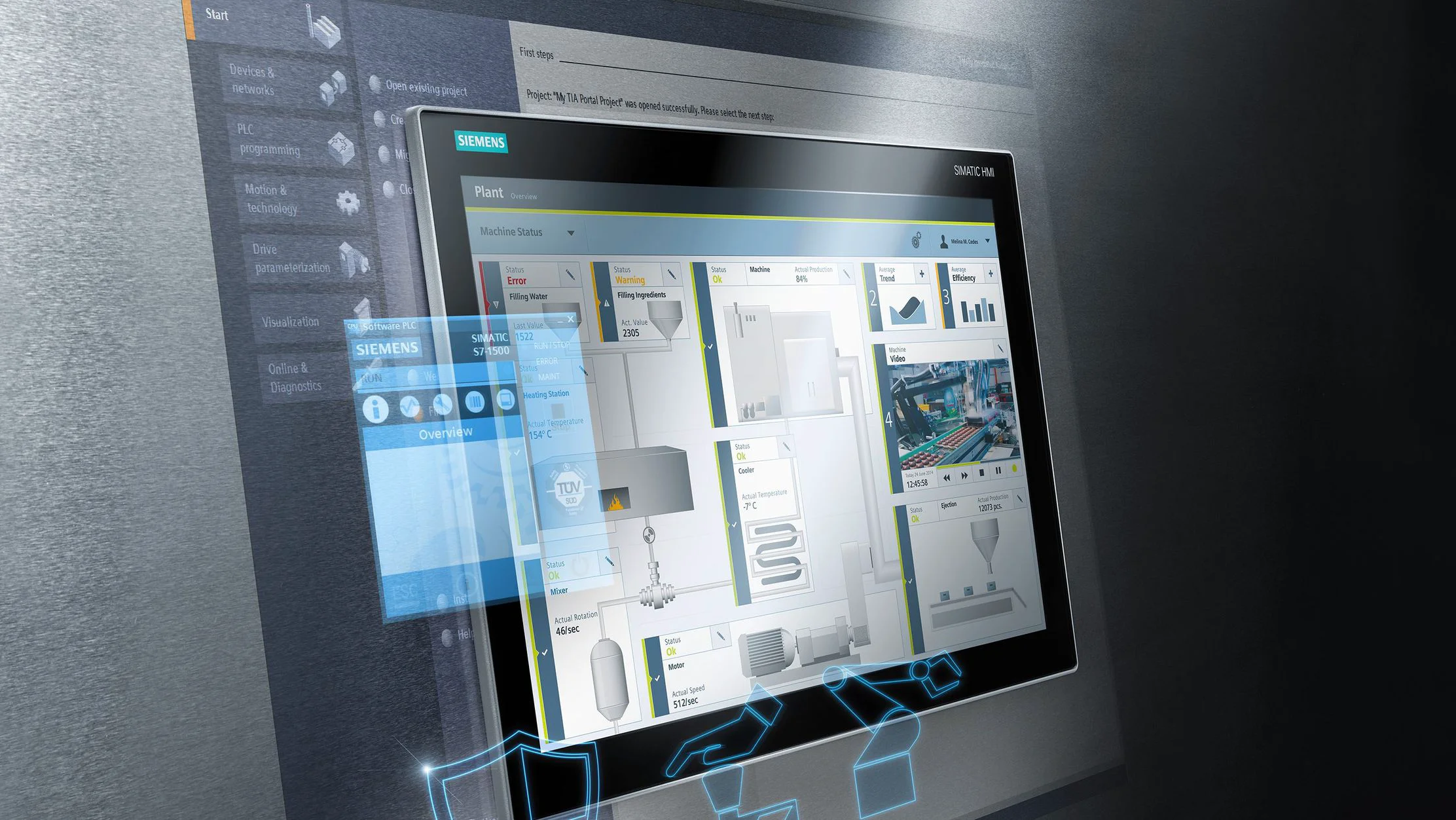 Banner of Siemens Simatic TIA Portal