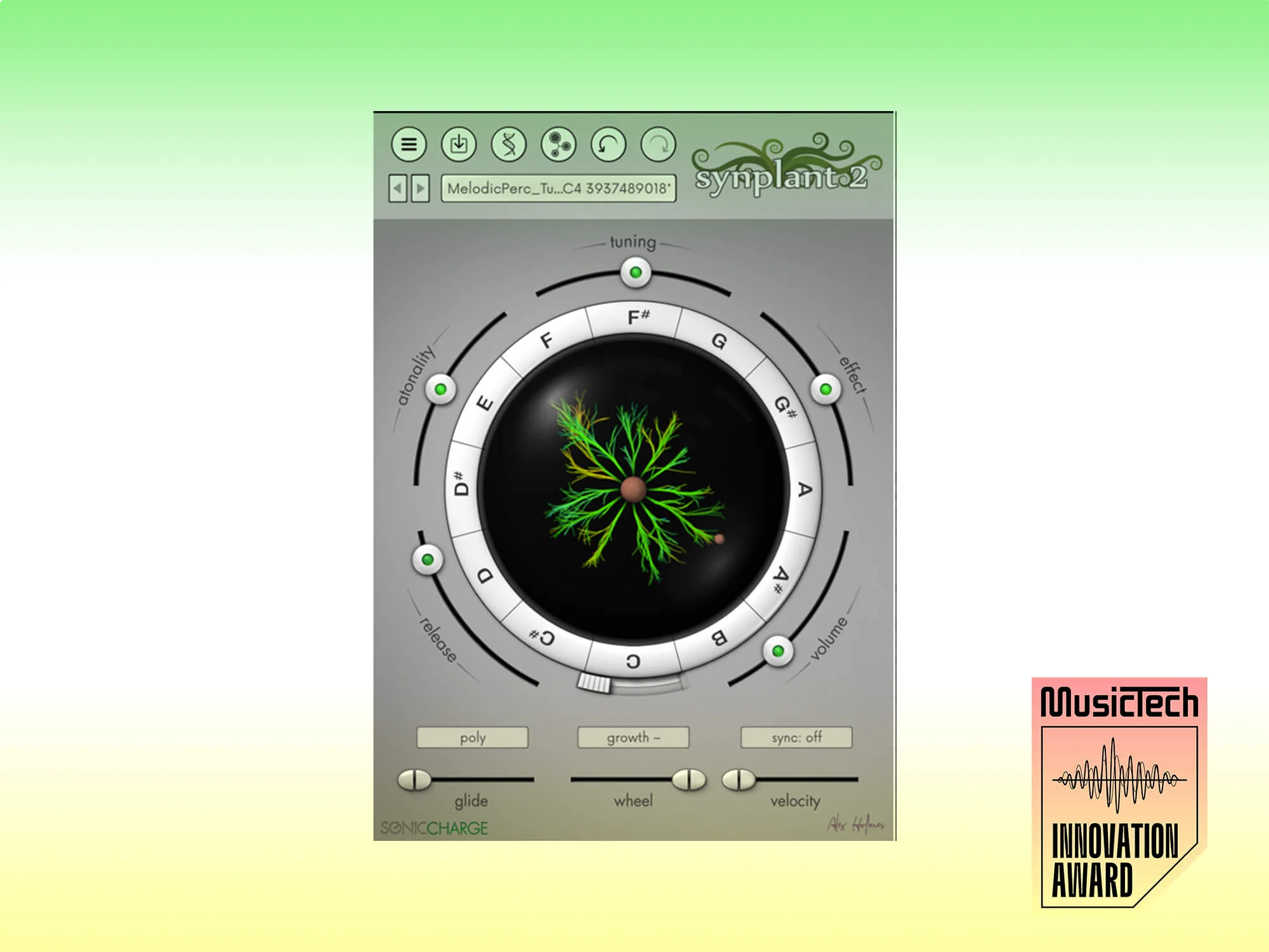 Banner of Sonic Charge Synplant