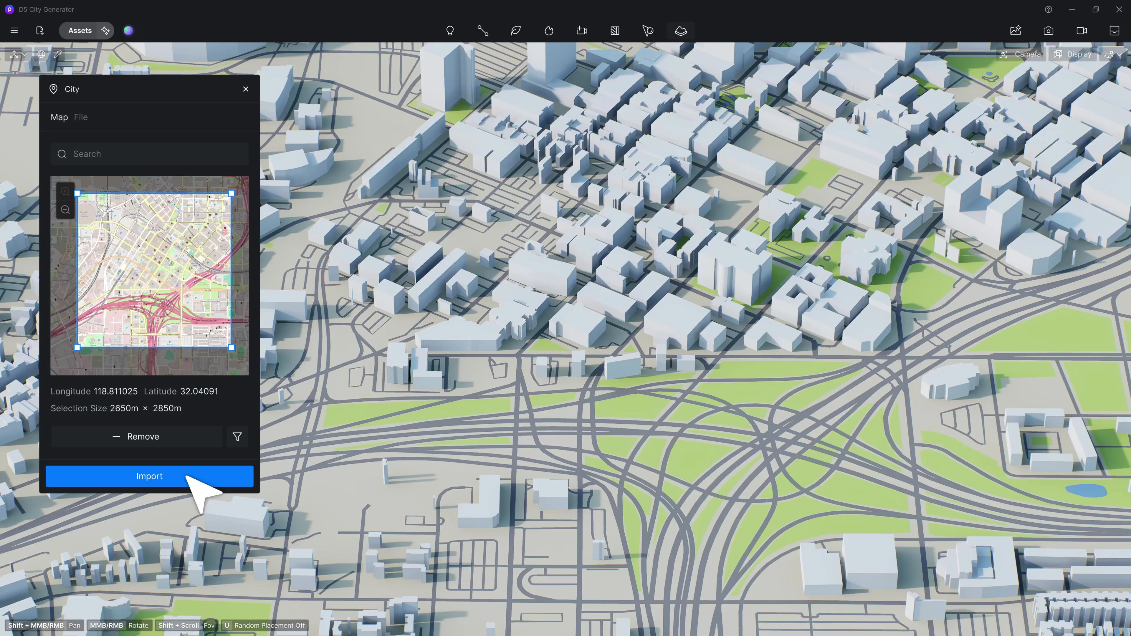 Banner of The City Generator