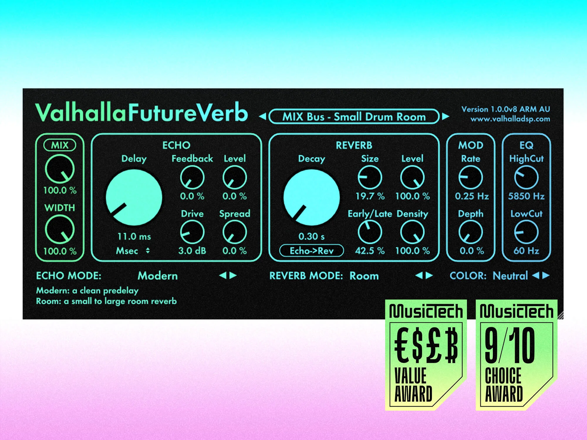 Banner of Valhalla VintageVerb