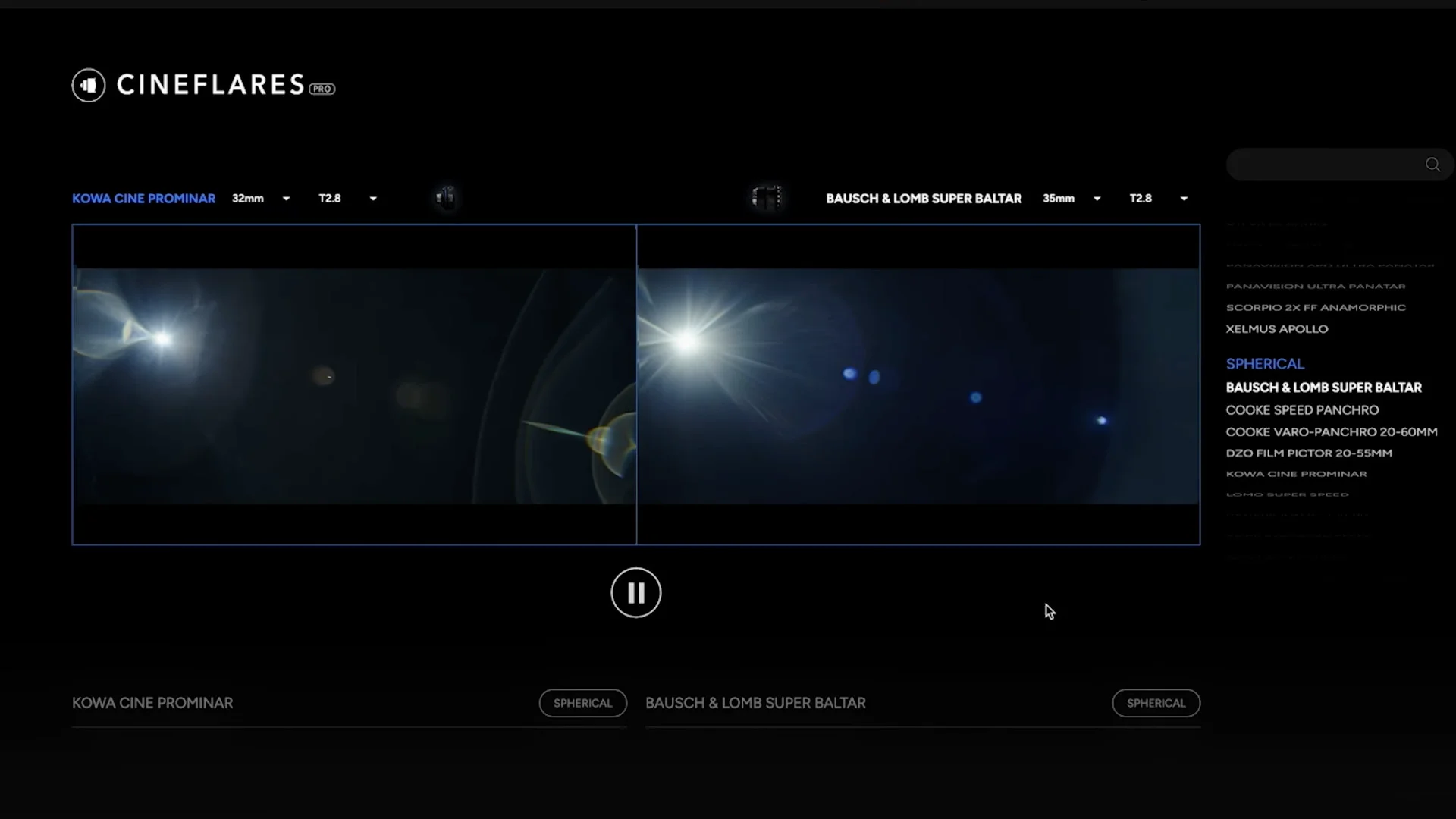 Banner of Video Copilot Optical Flares