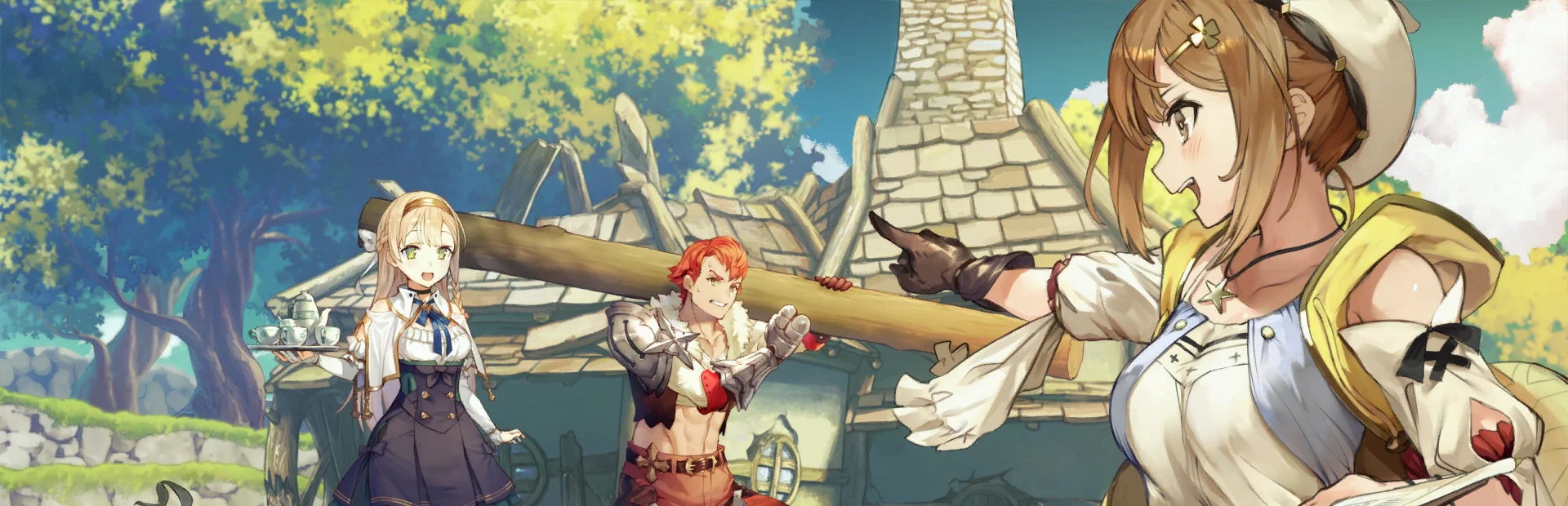 Banner of Atelier Ryza: Ever Darkness & the Secret Hideout