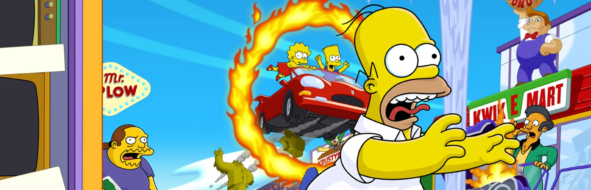 Banner of The Simpsons: Hit & Run